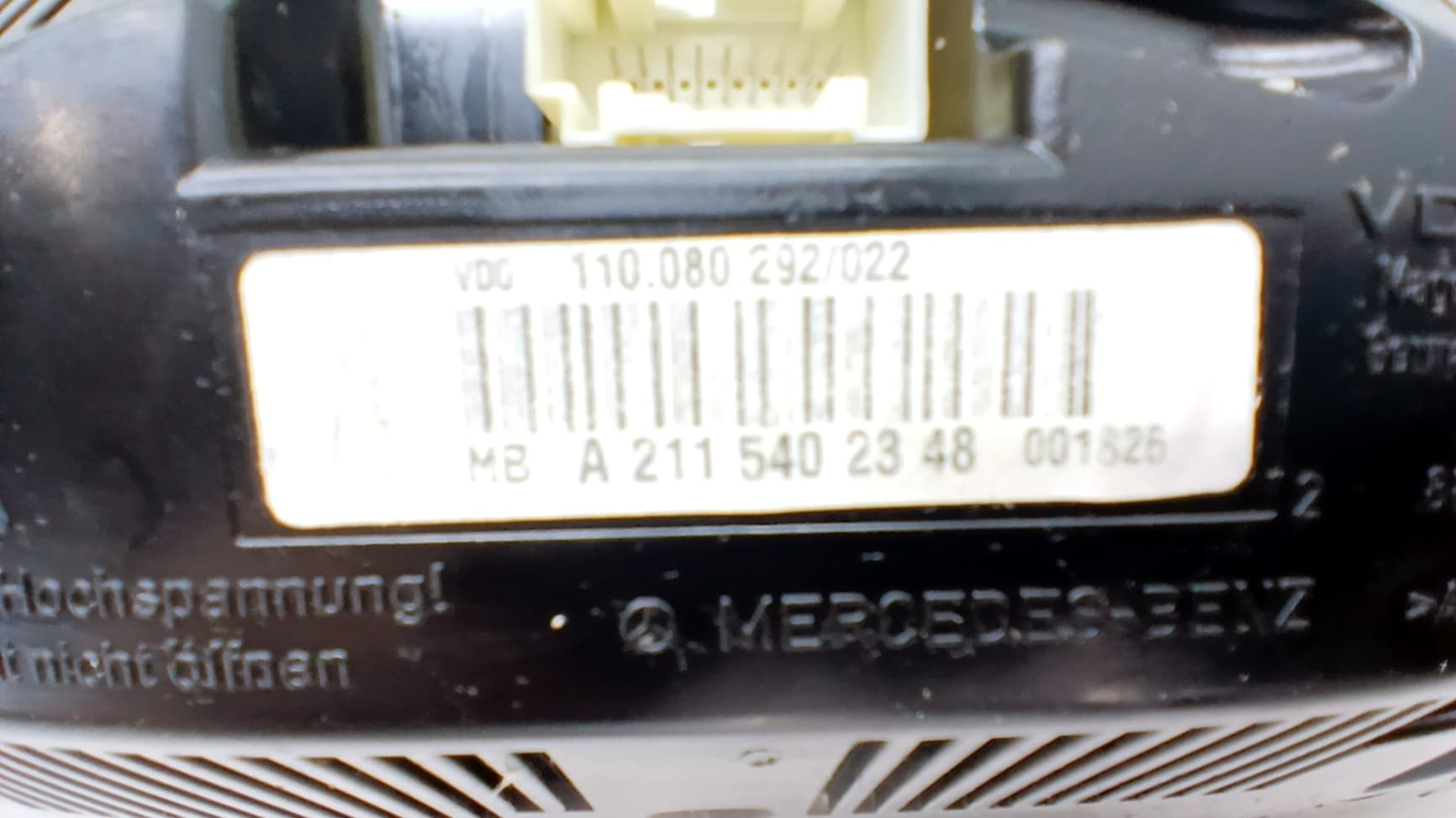 Cuadro instrumentos MERCEDES-BENZ CLASE E (W211) BERLINA 2