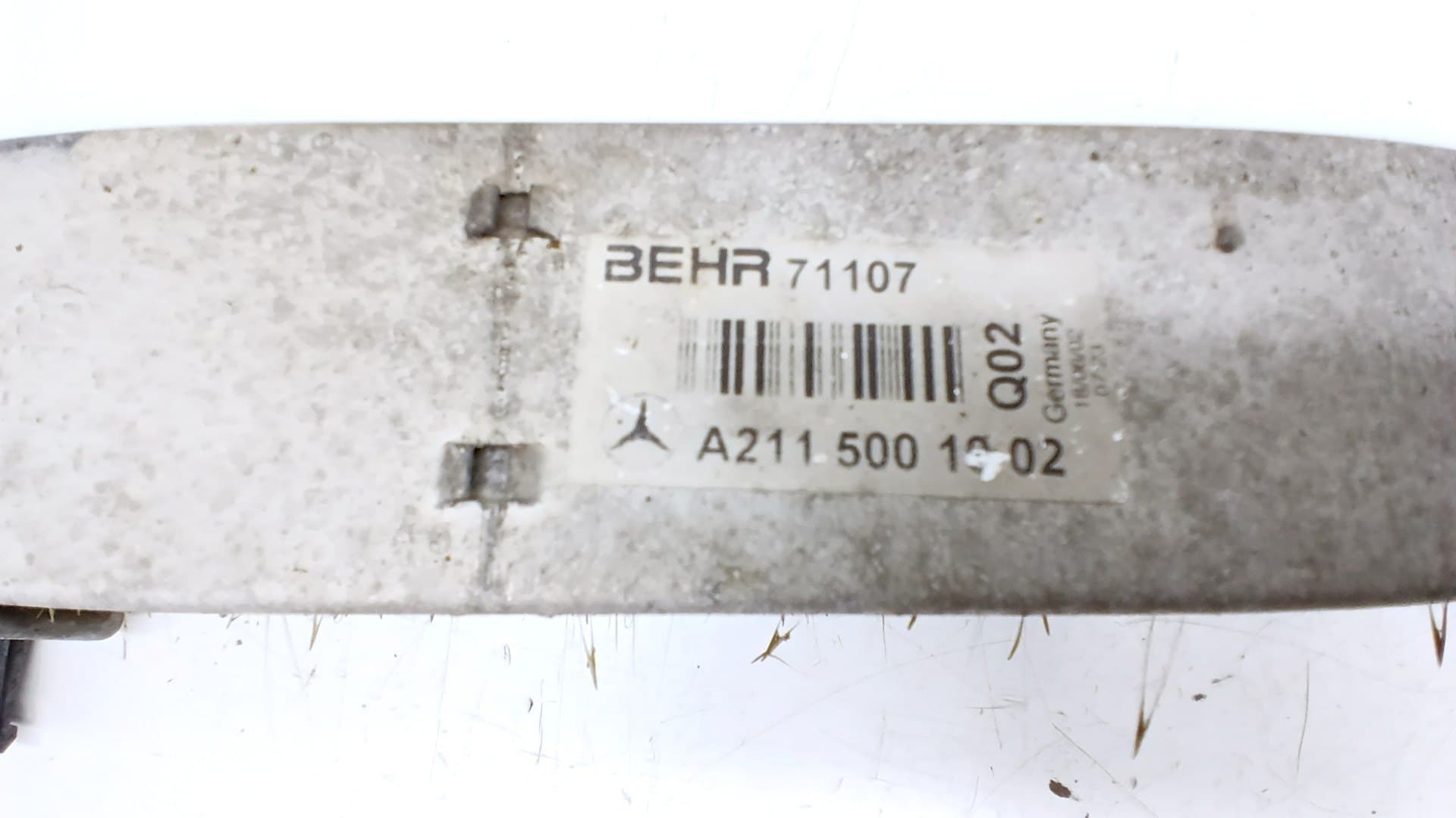 Intercooler MERCEDES-BENZ CLASE E (W211) BERLINA 3