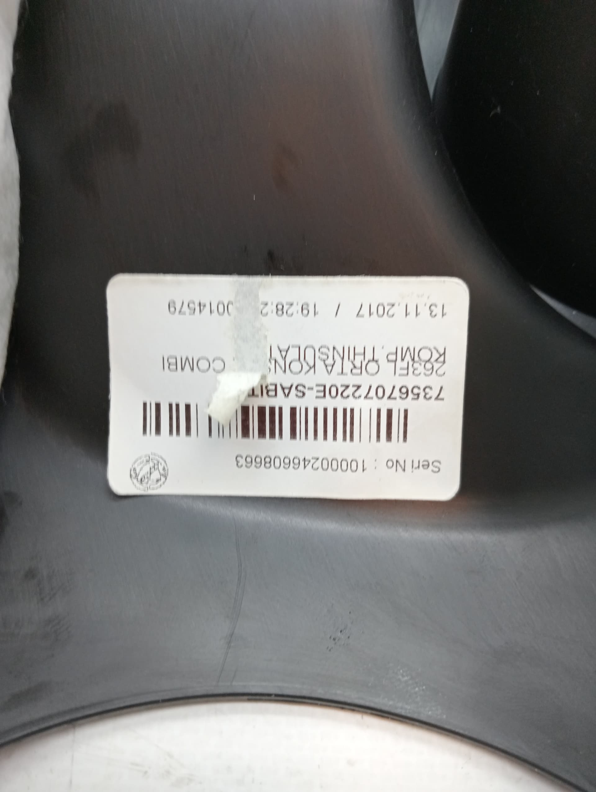 Consola central FIAT DOBLO II CARGO (263) 2