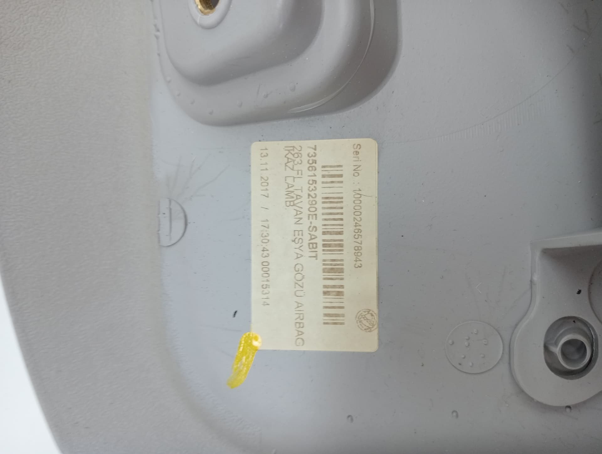 Techo interior FIAT DOBLO II CARGO (263) 2