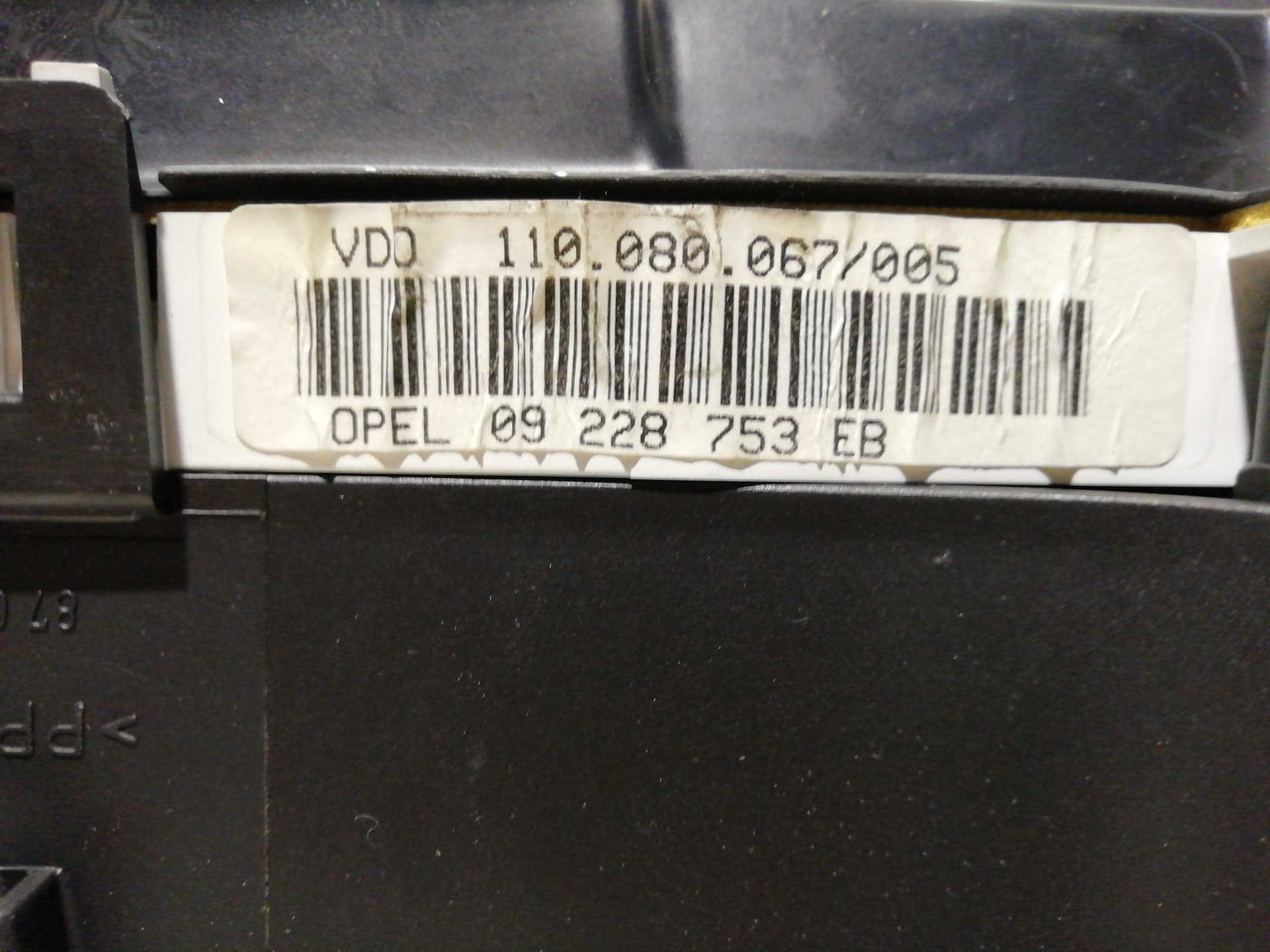 Cuadro instrumentos OPEL VECTRA C BERLINA 3