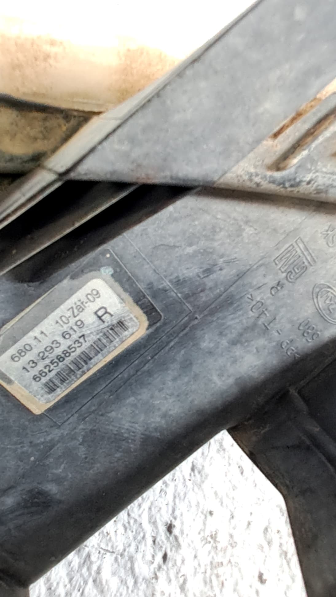 Faro antiniebla derecho OPEL ASTRA J LIM 2