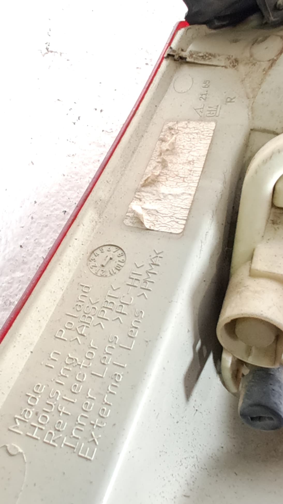 Piloto trasero derecho OPEL ASTRA J LIM 3