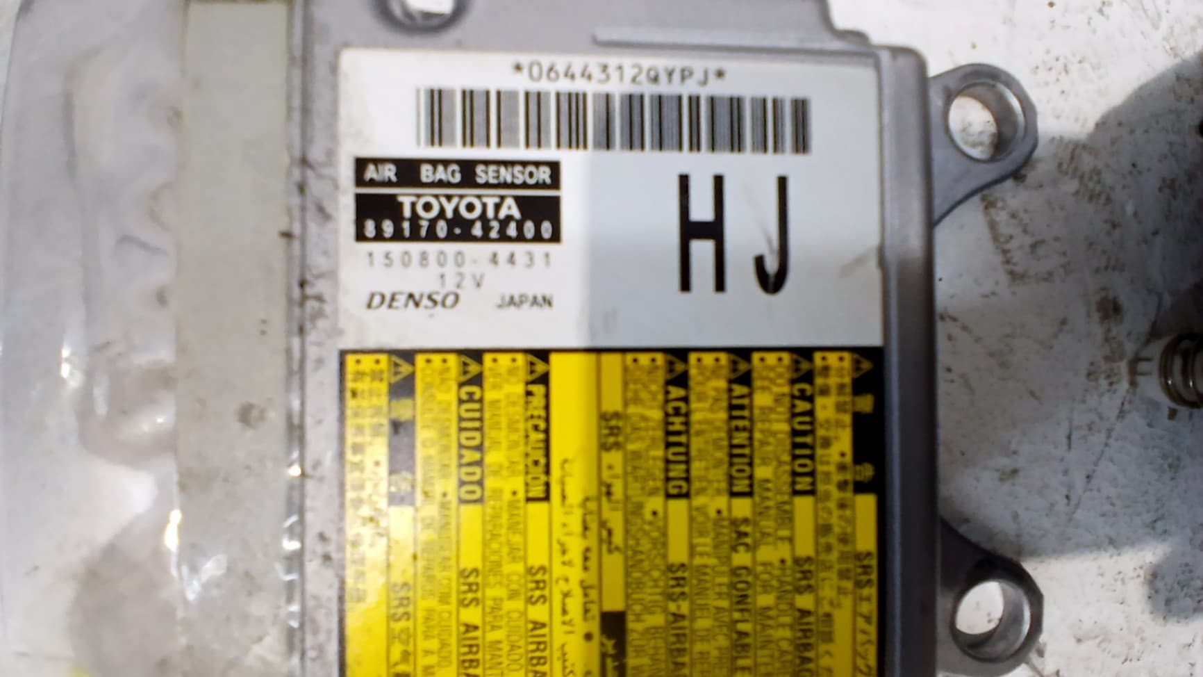 Kit airbag TOYOTA RAV 4 3