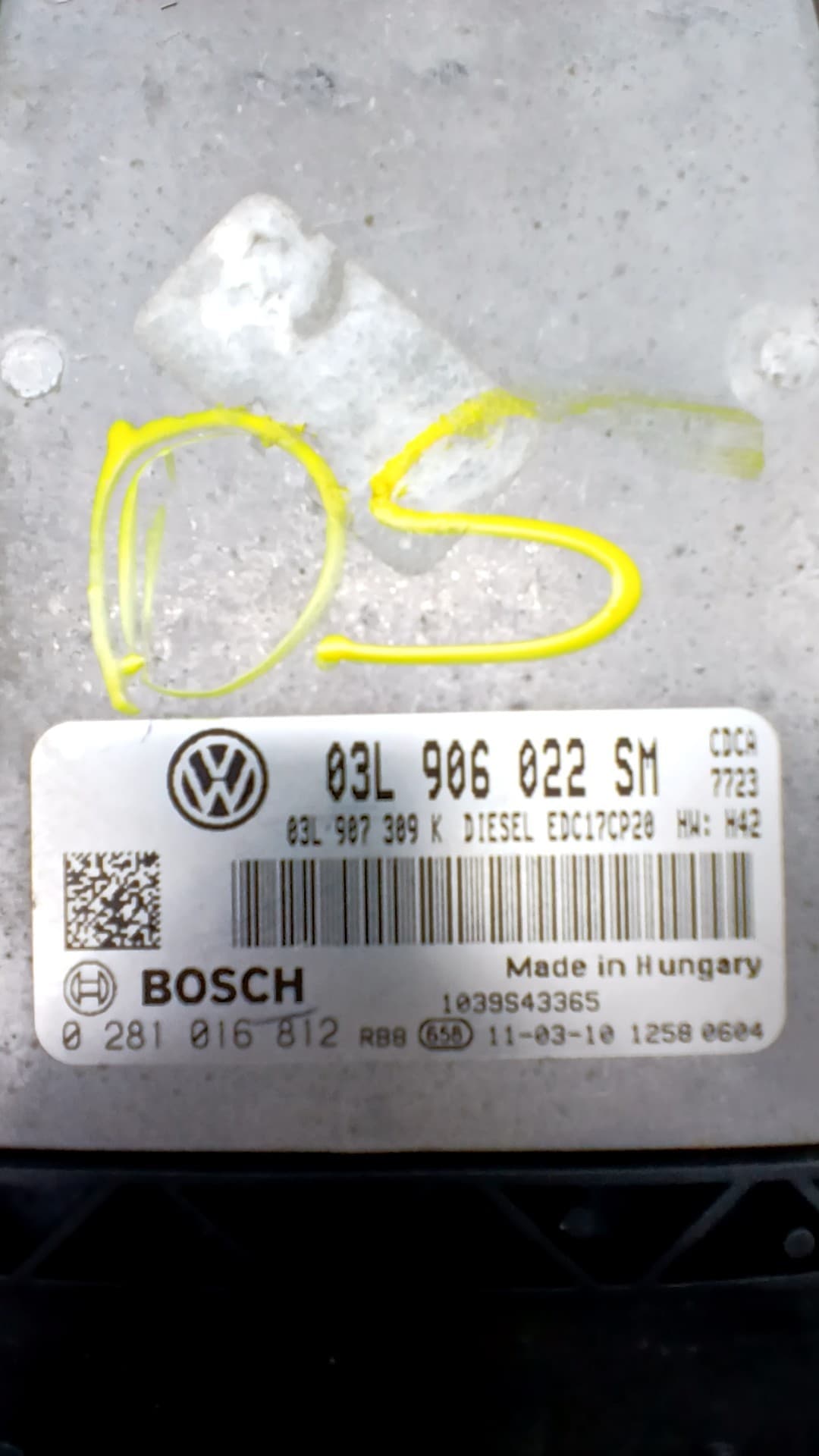 Centralita motor uce VOLKSWAGEN AMAROK 2