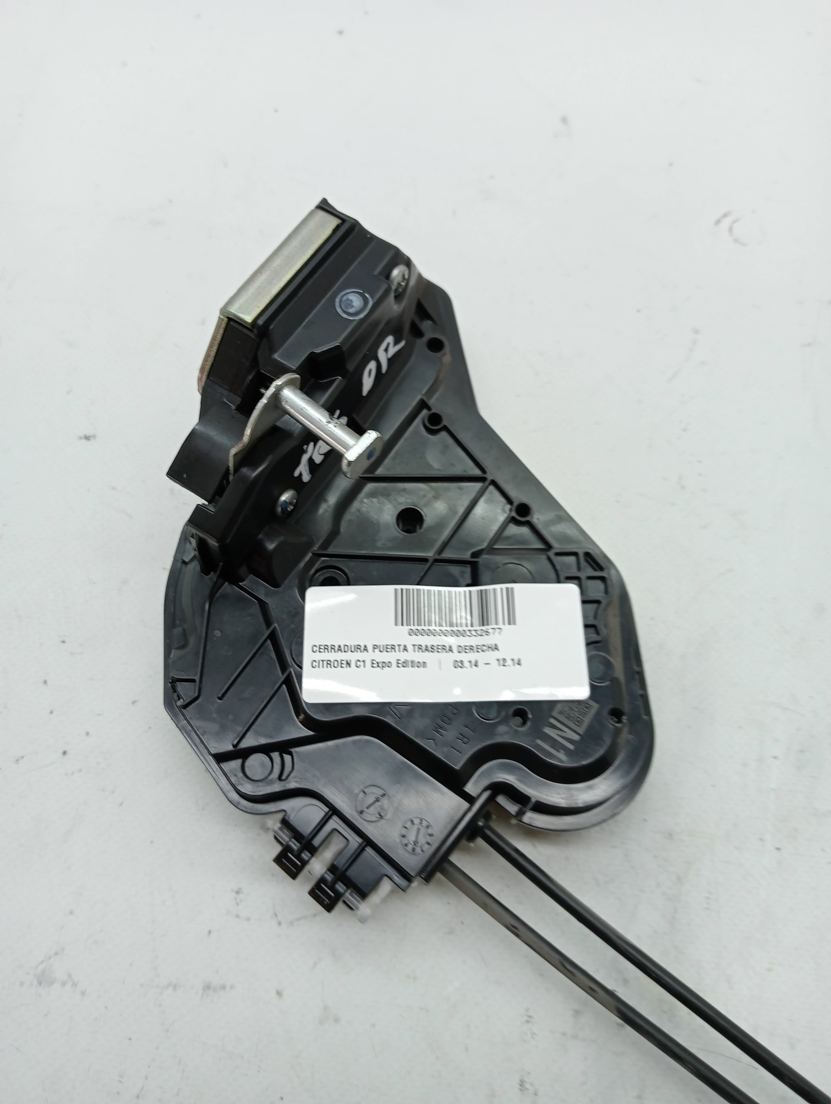 Cerradura puerta trasera derecha CITROEN C1