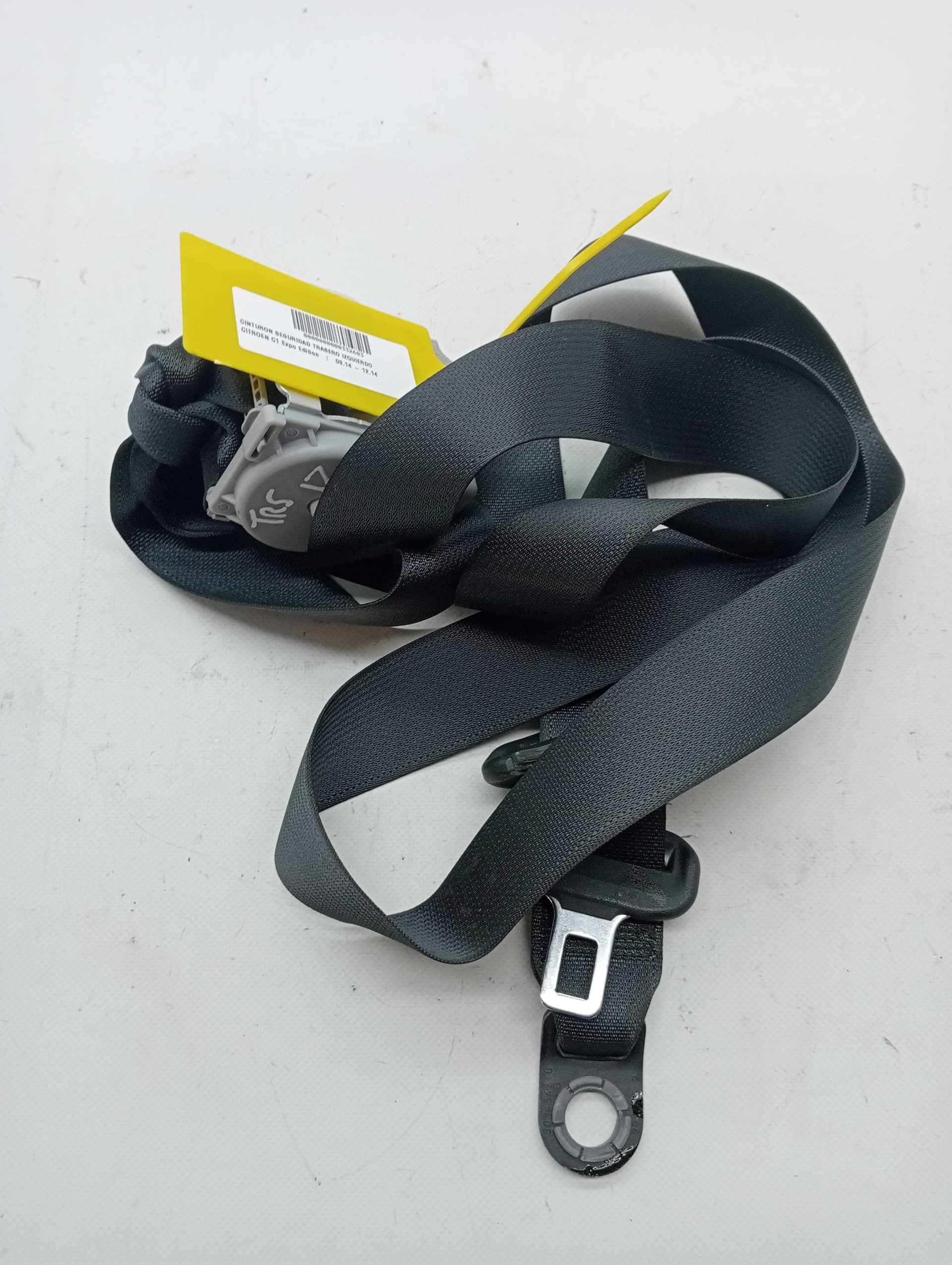Cinturon seguridad trasero izquierdo CITROEN C1