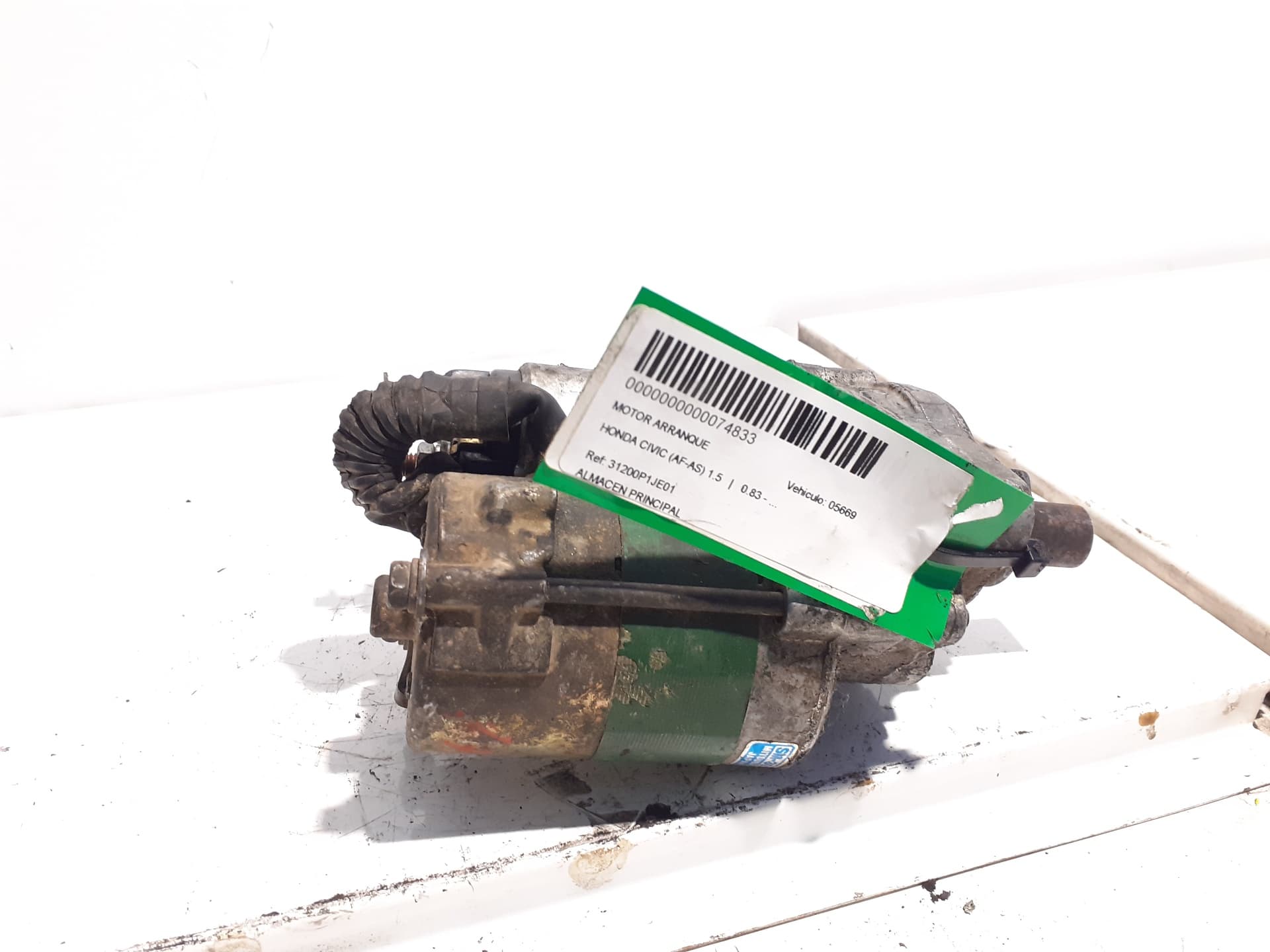Motor arranque HONDA CIVIC (AF-AS)