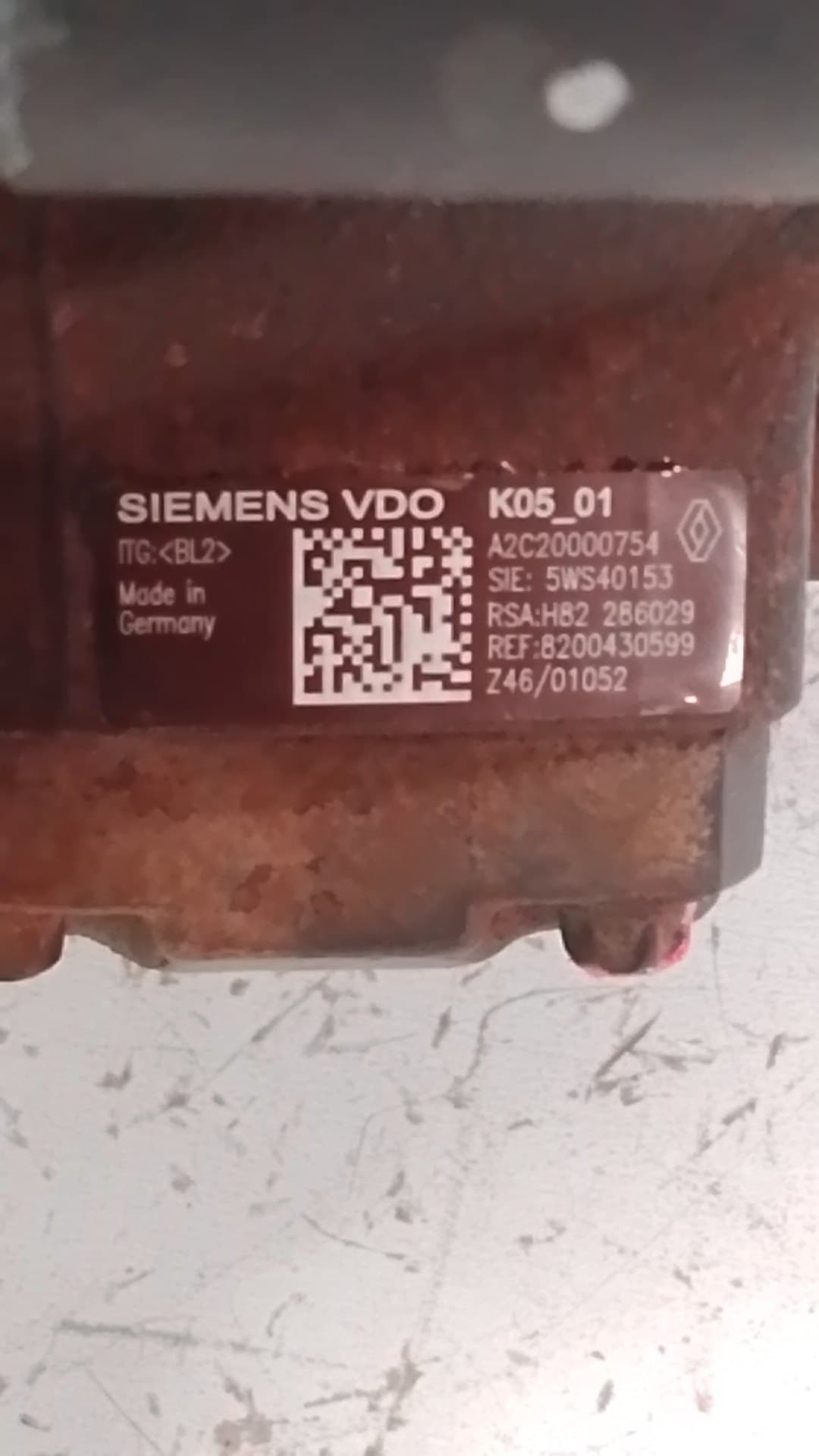 Bomba inyeccion RENAULT LAGUNA (B56) 3