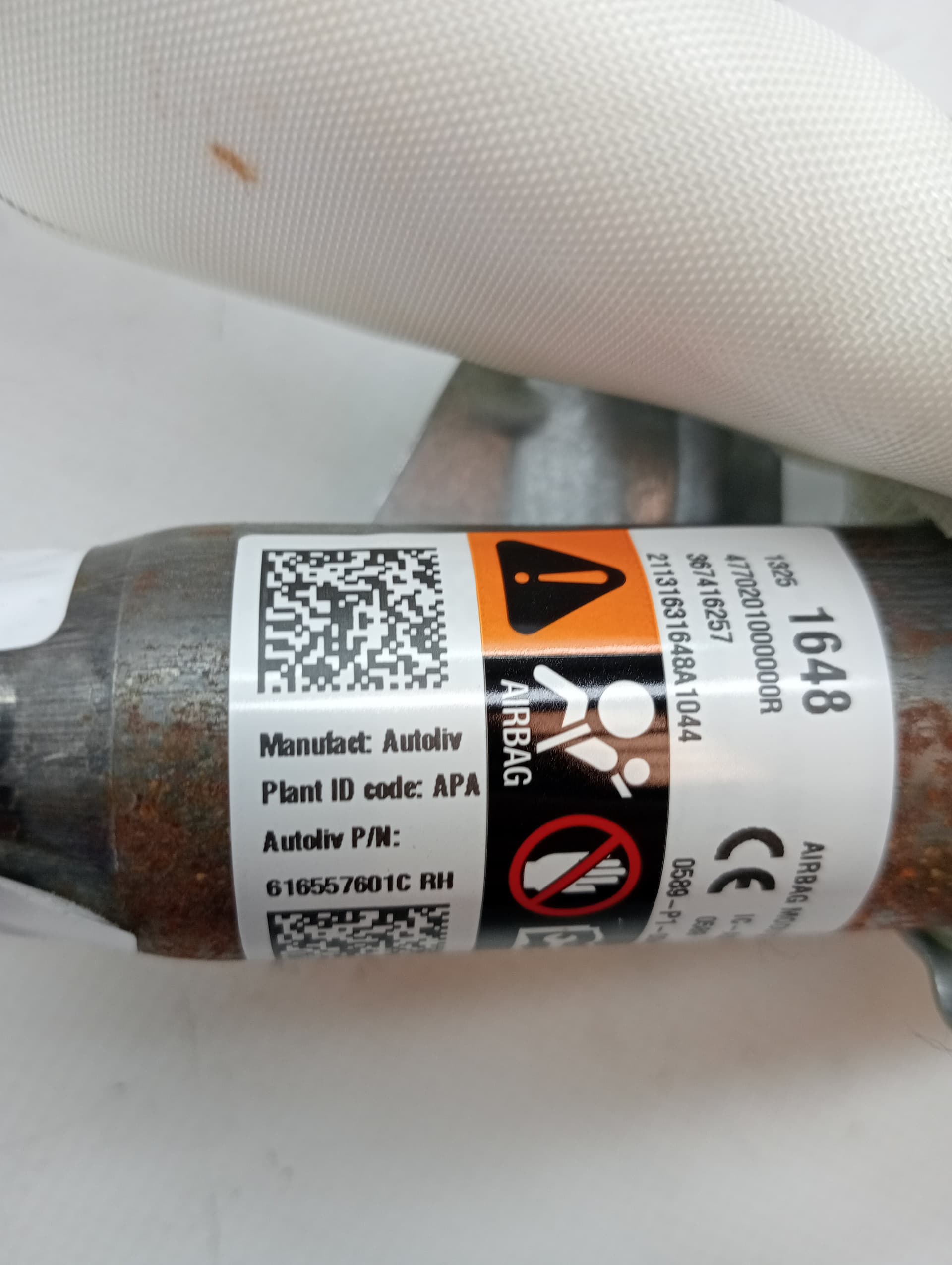 Airbag cortina delantero derecho OPEL ASTRA J SPORTS TOURER 3