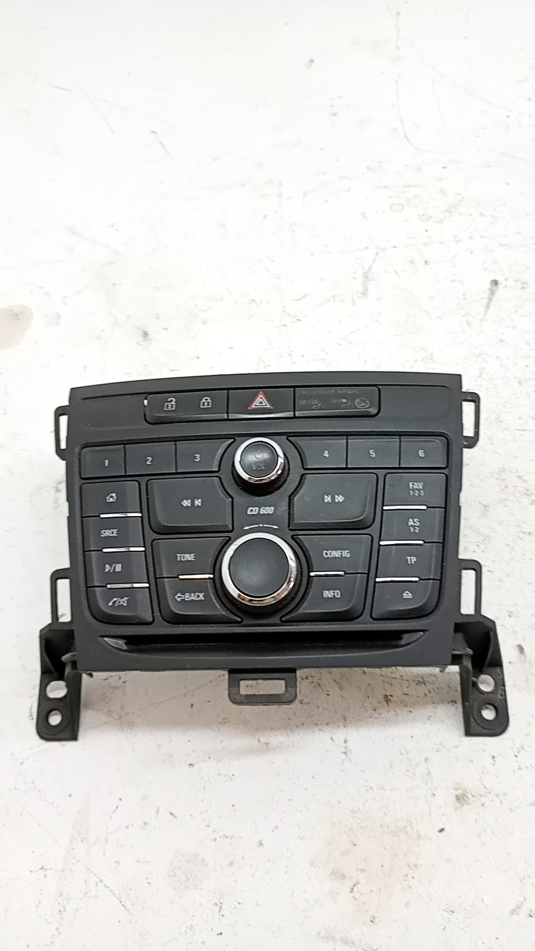 Warning OPEL ZAFIRA TOURER