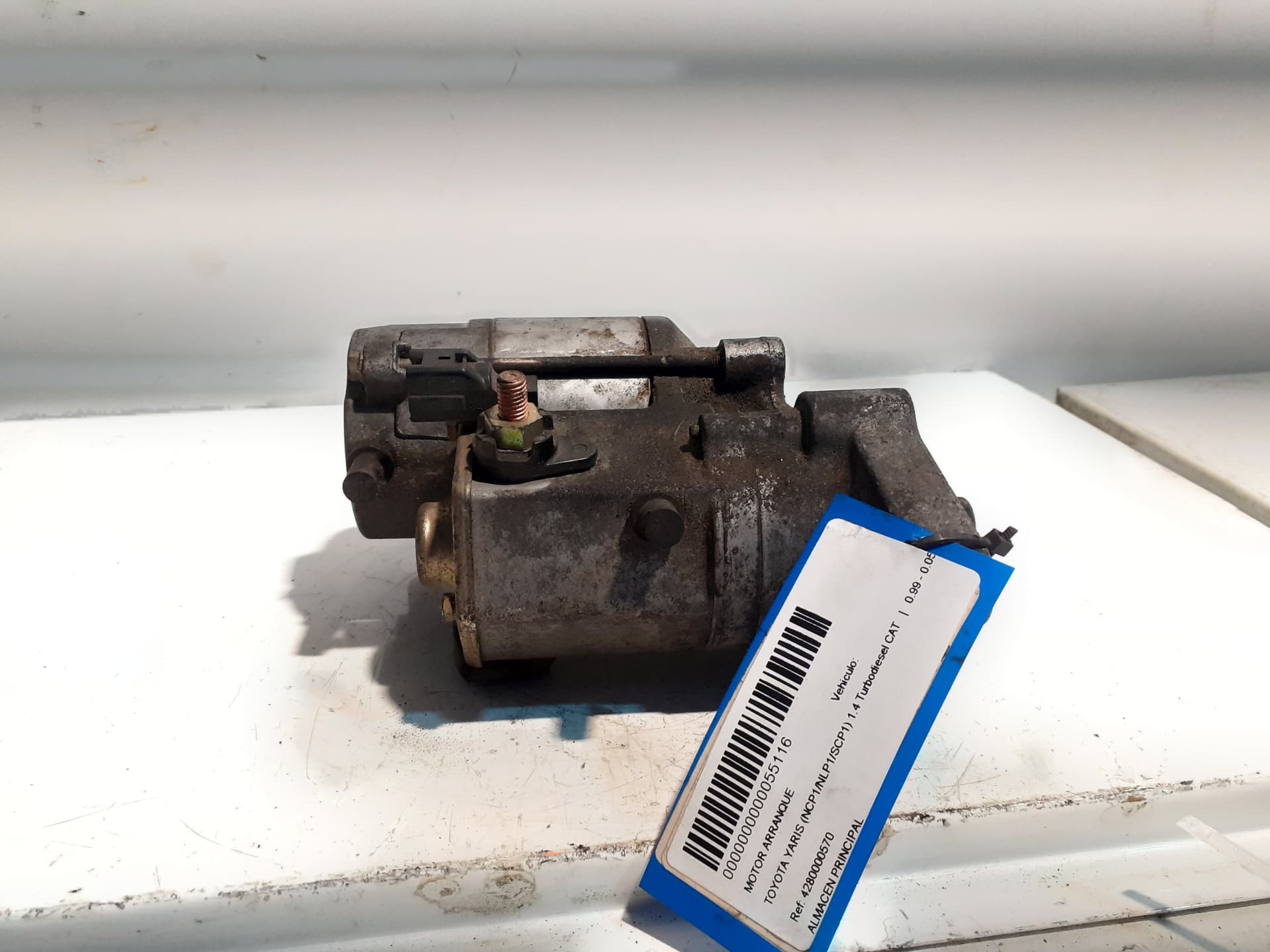 Motor arranque TOYOTA YARIS (NCP1/NLP1/SCP1)