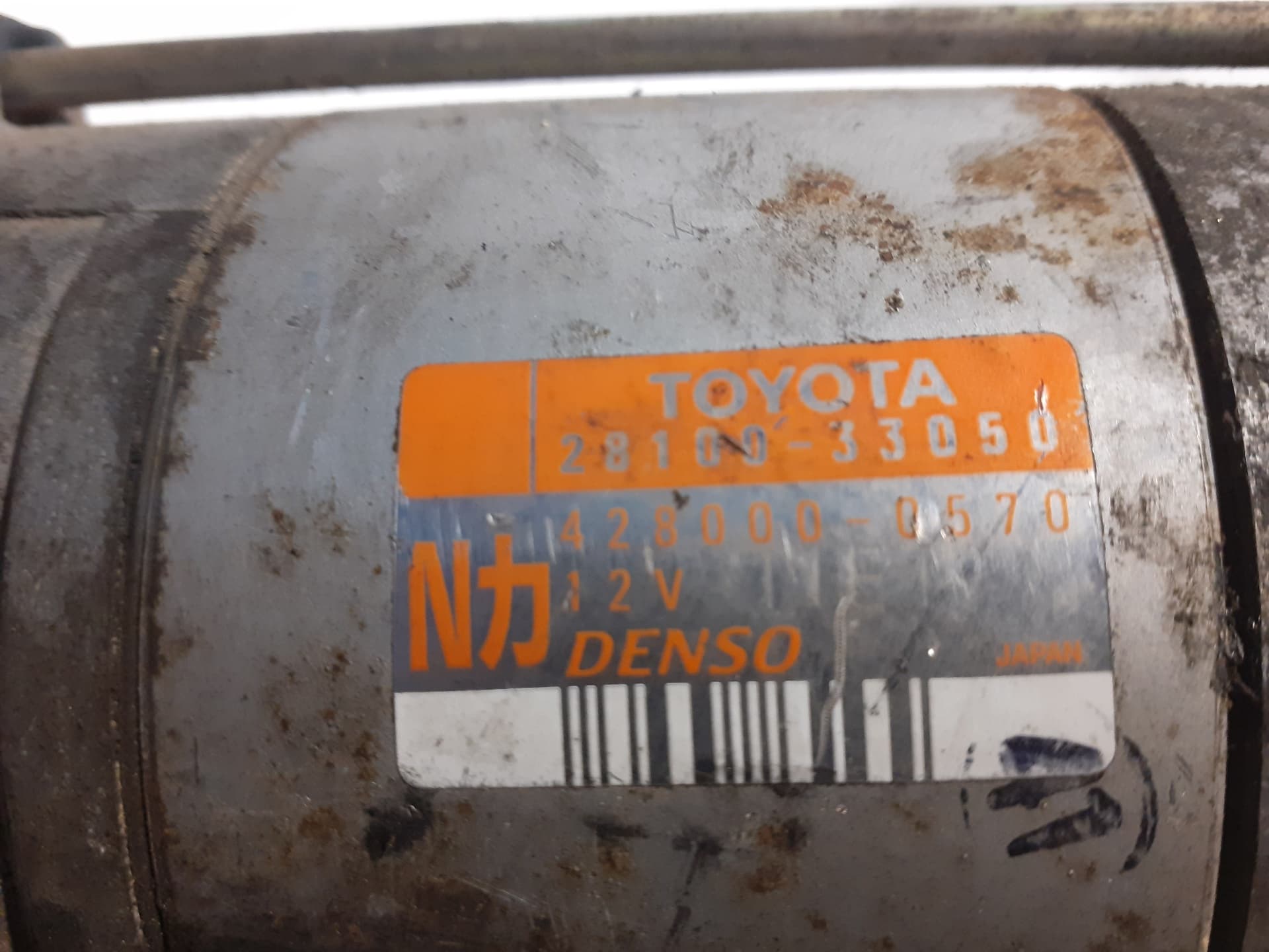 Motor arranque TOYOTA YARIS (NCP1/NLP1/SCP1) 3