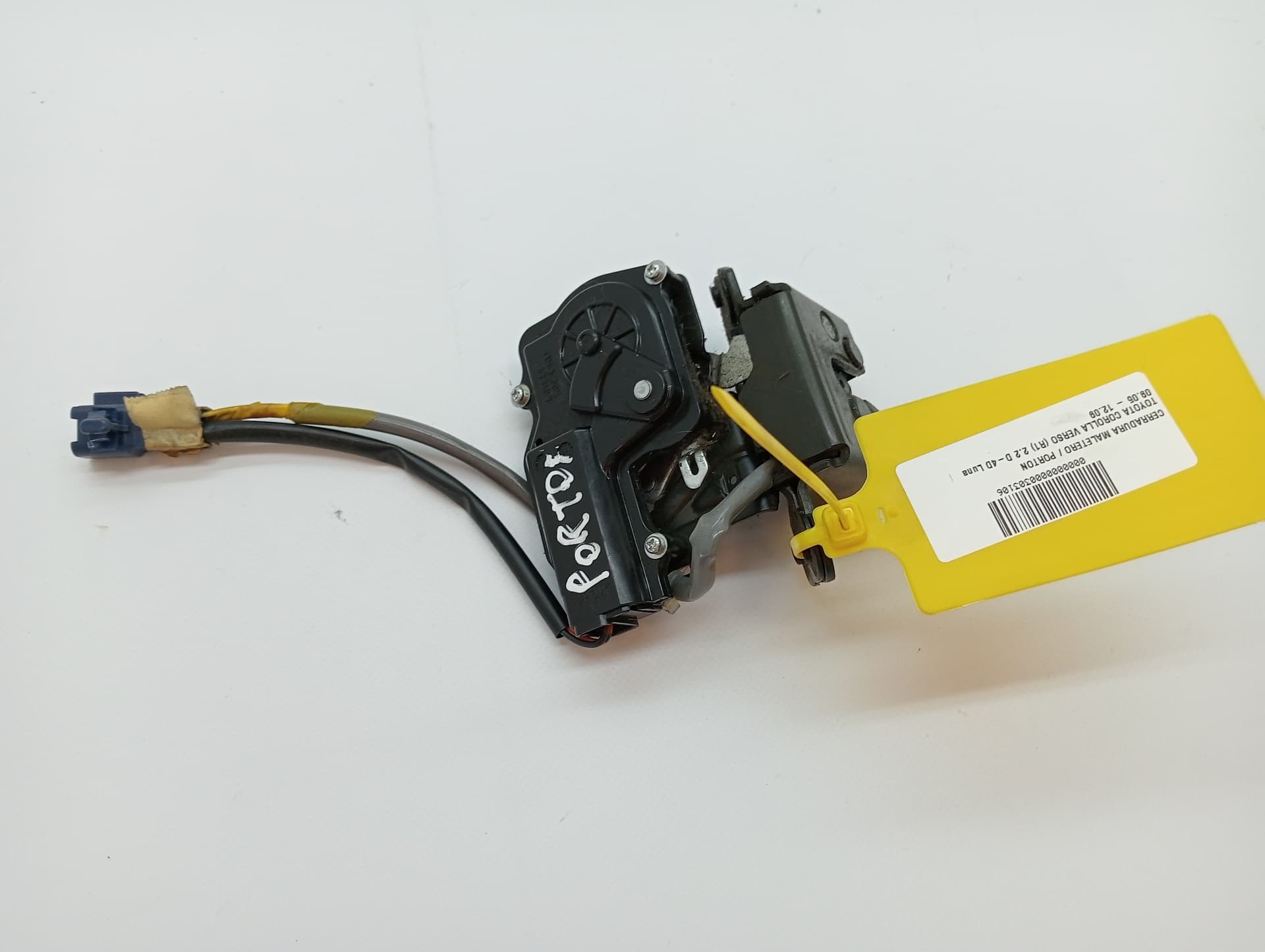 Cerradura maletero / porton TOYOTA COROLLA VERSO (R1)
