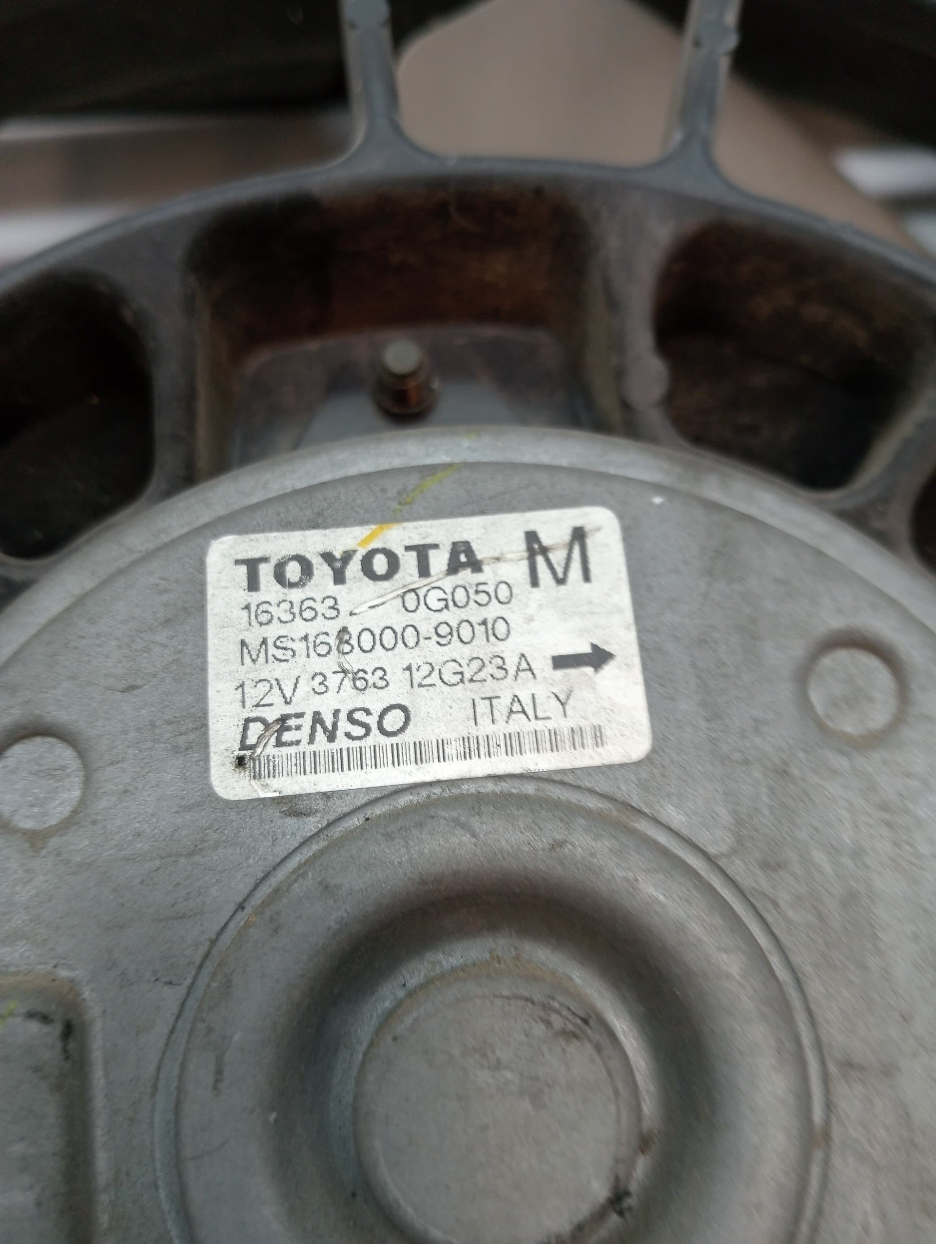 Electroventilador TOYOTA COROLLA VERSO (R1) 2