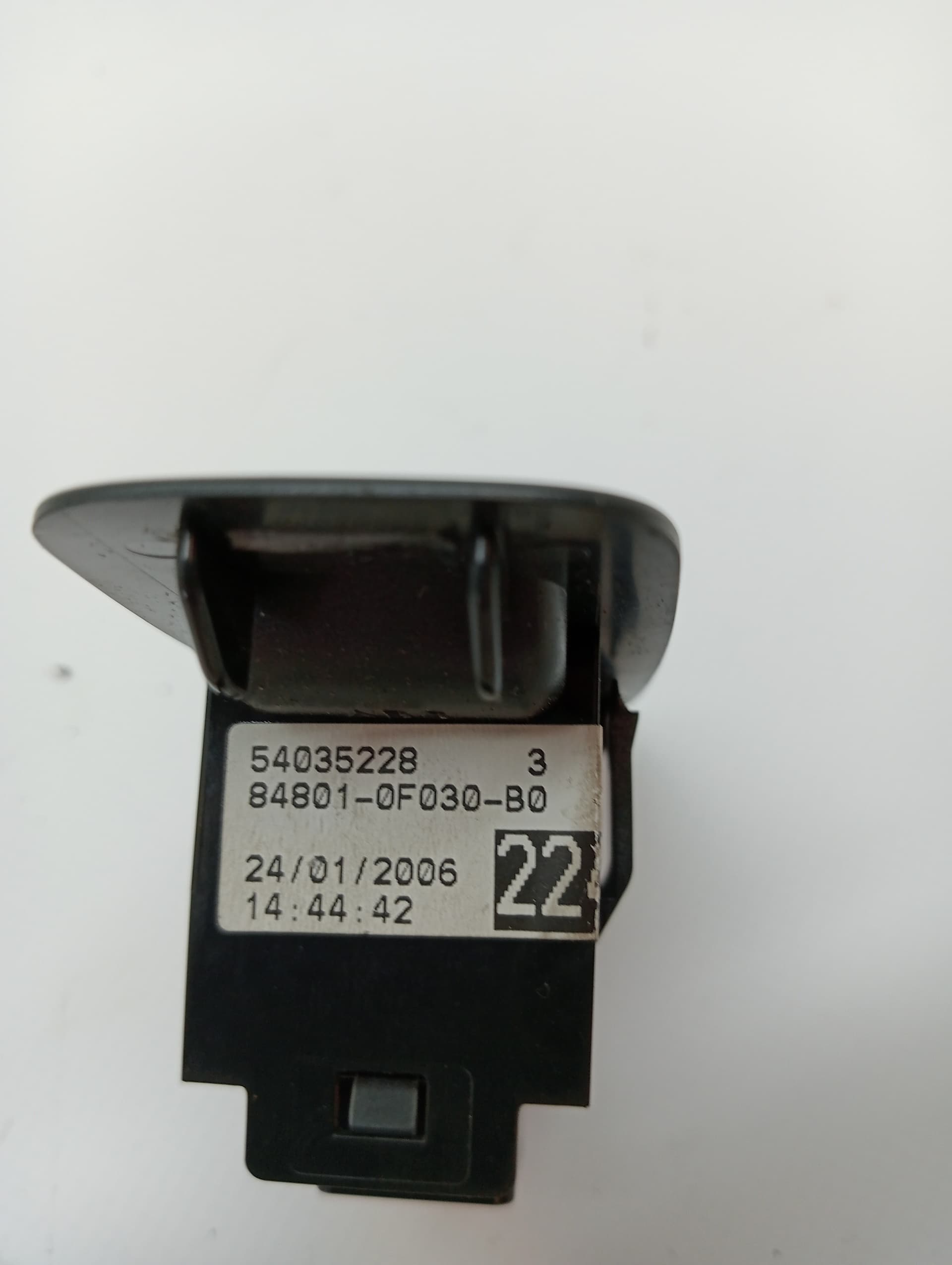 Mando elevalunas trasero derecho TOYOTA COROLLA VERSO (R1) 2