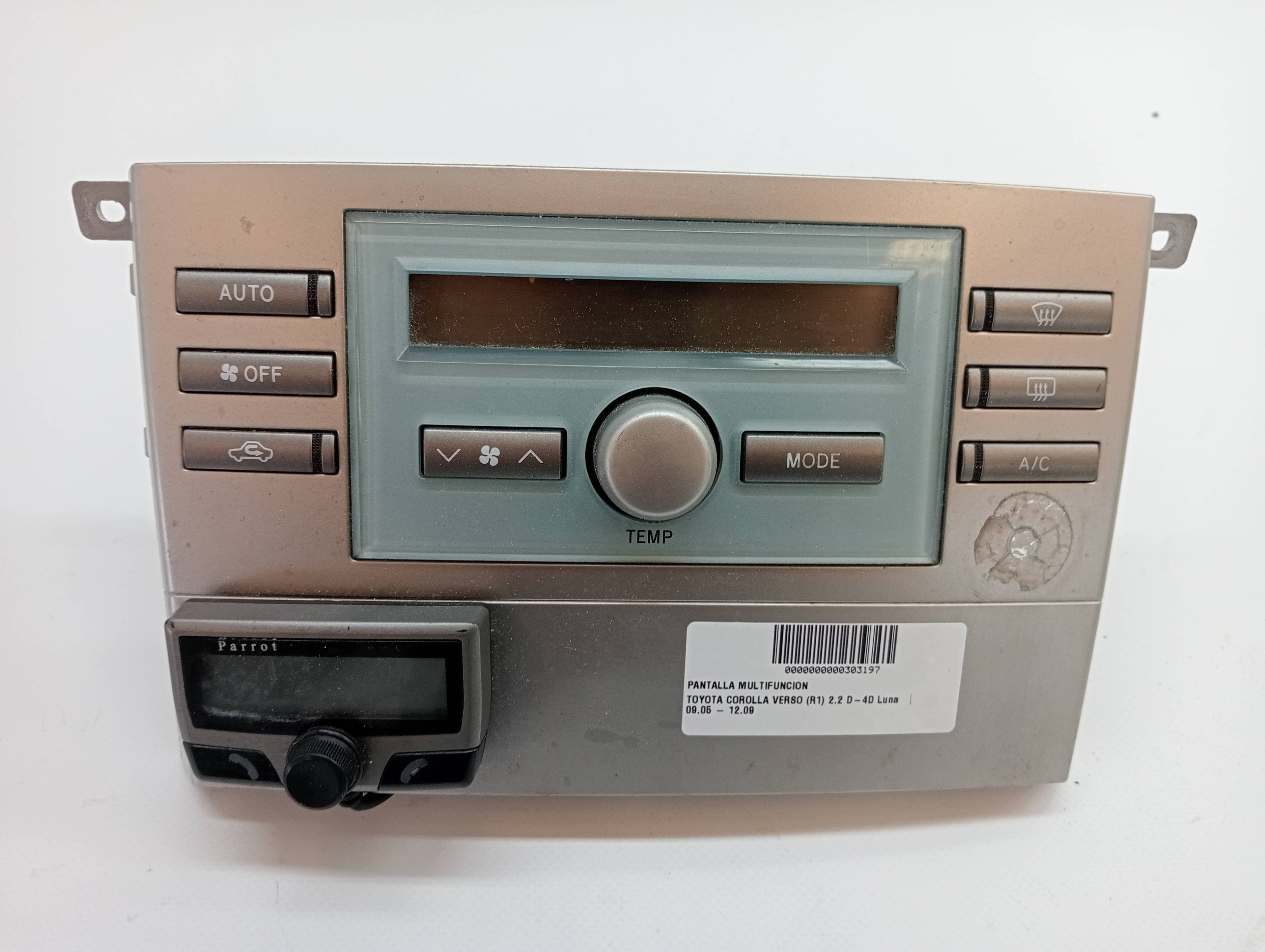Pantalla multifuncion TOYOTA COROLLA VERSO (R1)