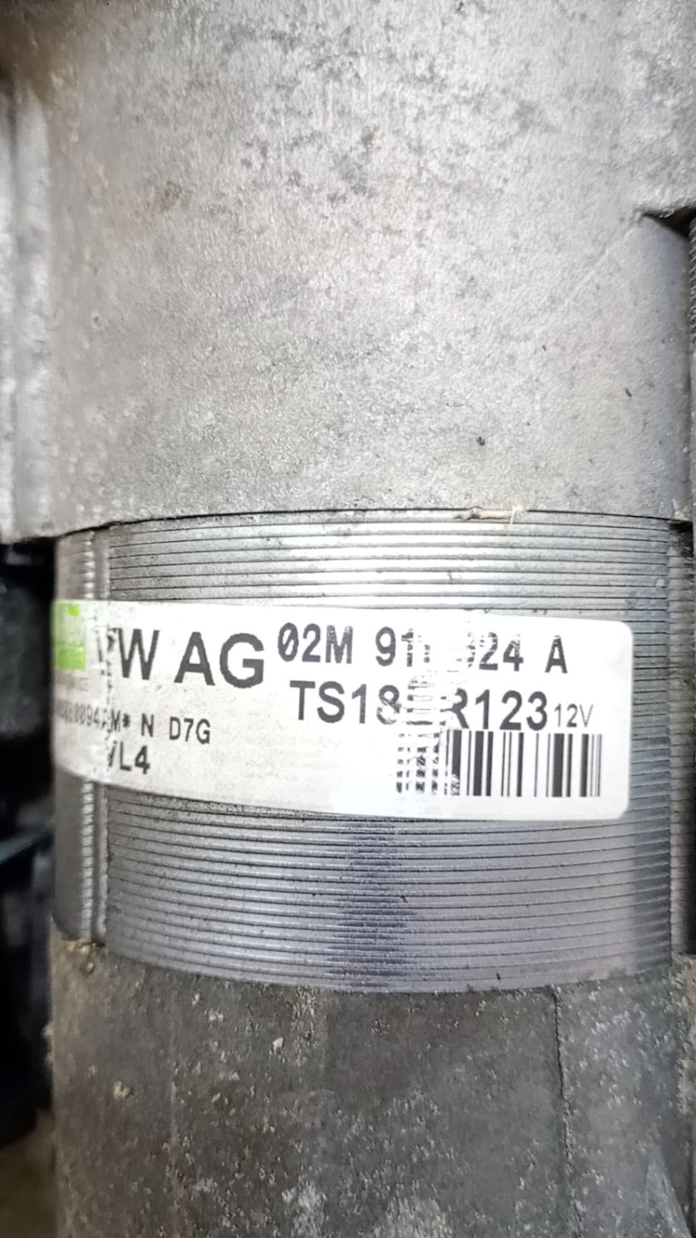Motor arranque VOLKSWAGEN PASSAT CC (357) 2