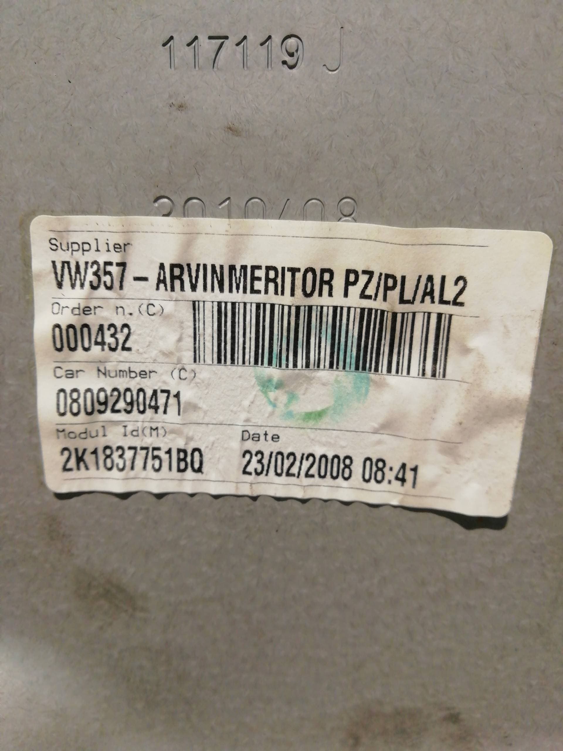 Elevalunas delantero izquierdo VOLKSWAGEN CADDY KA/KB (2K) 5