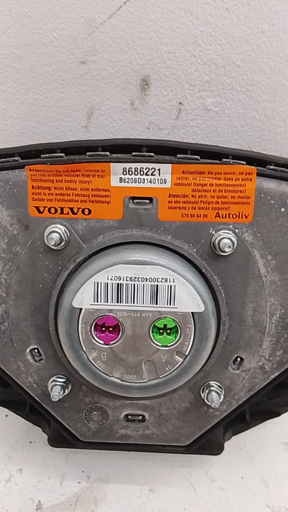 Airbag delantero izquierdo VOLVO XC90 2