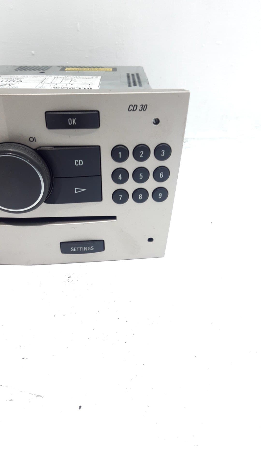 Sistema audio / radio cd OPEL ASTRA H BER. 4