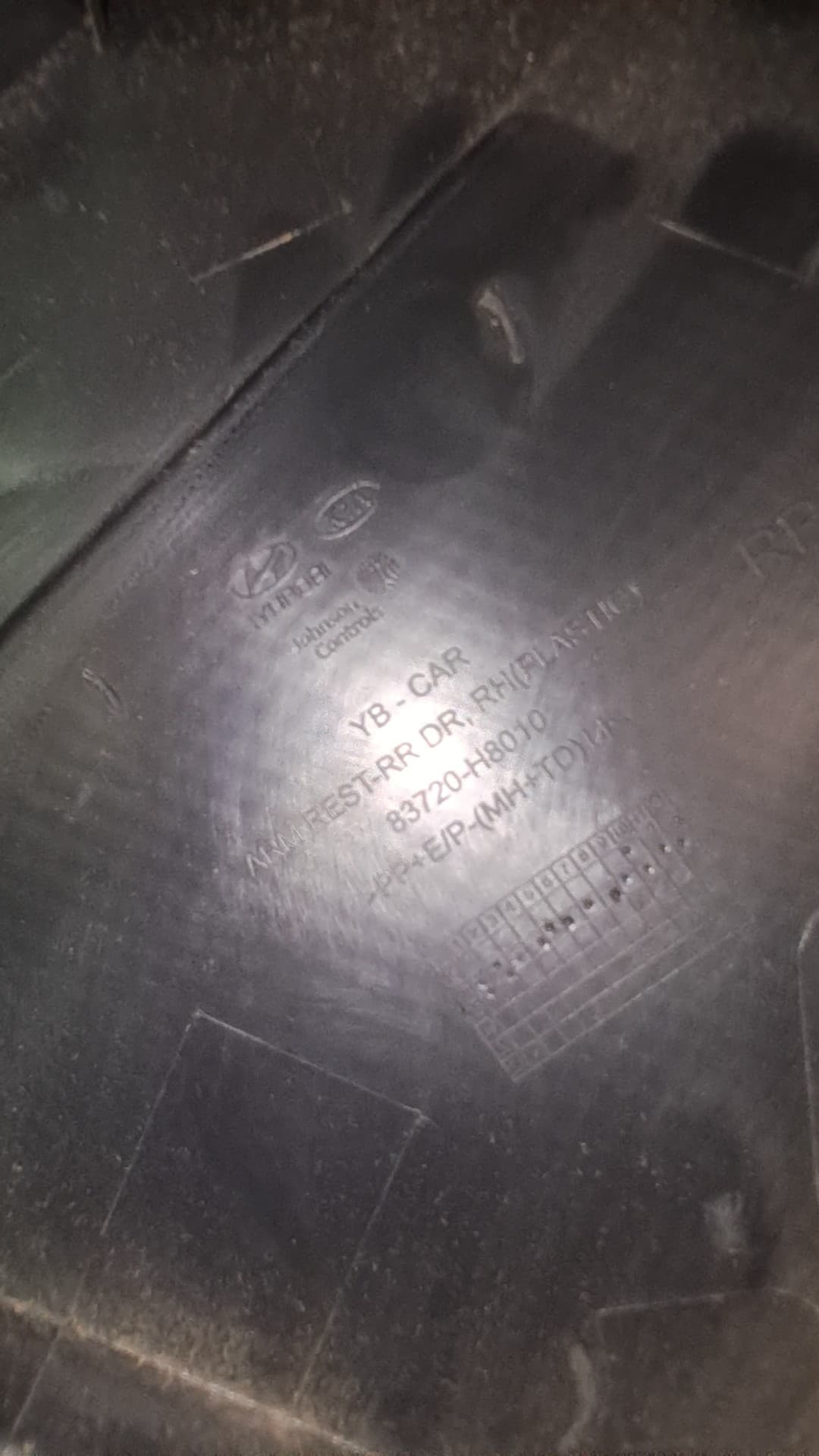 Guarnecido puerta trasera derecha KIA STONIC 2