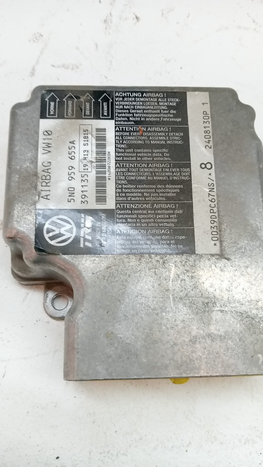Kit airbag VOLKSWAGEN TIGUAN (AX1) 4