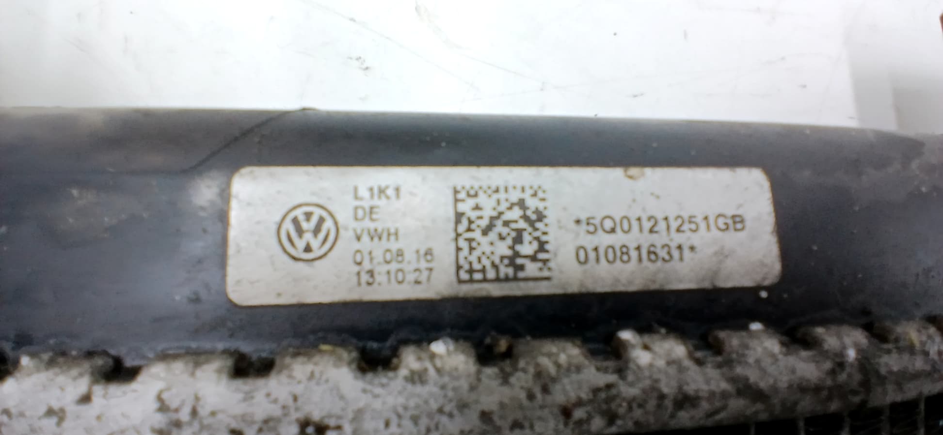Radiador agua VOLKSWAGEN PASSAT 2
