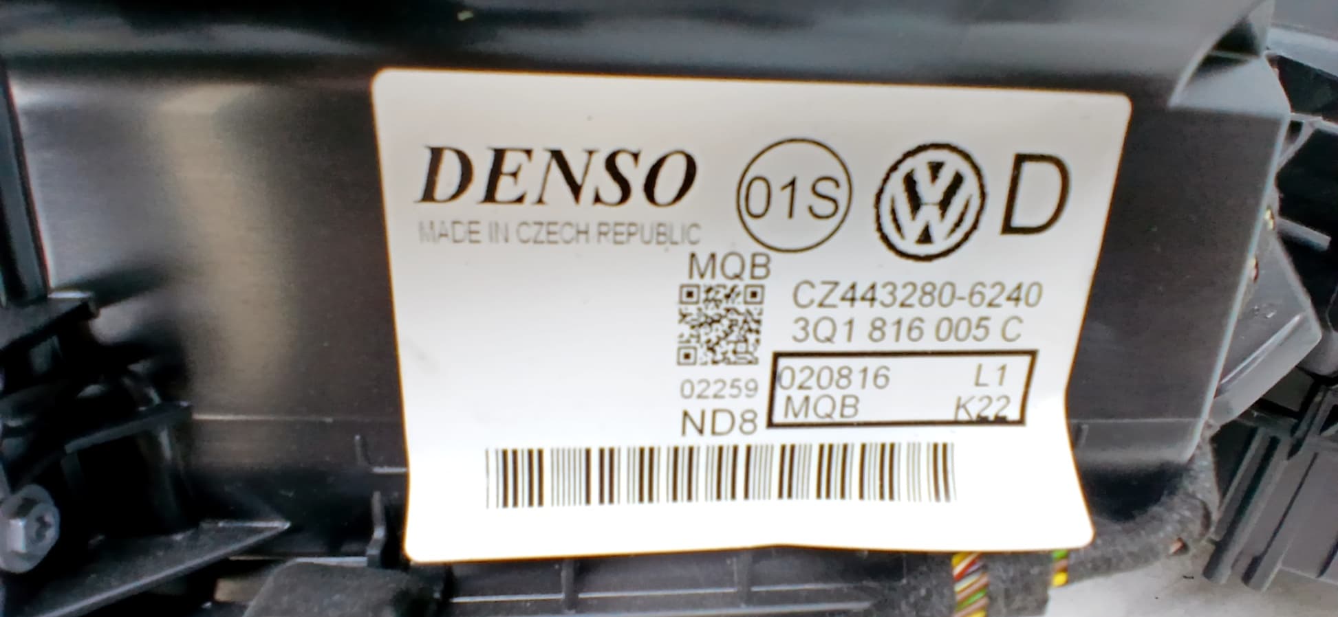 Mueble interior calefaccion VOLKSWAGEN PASSAT 5