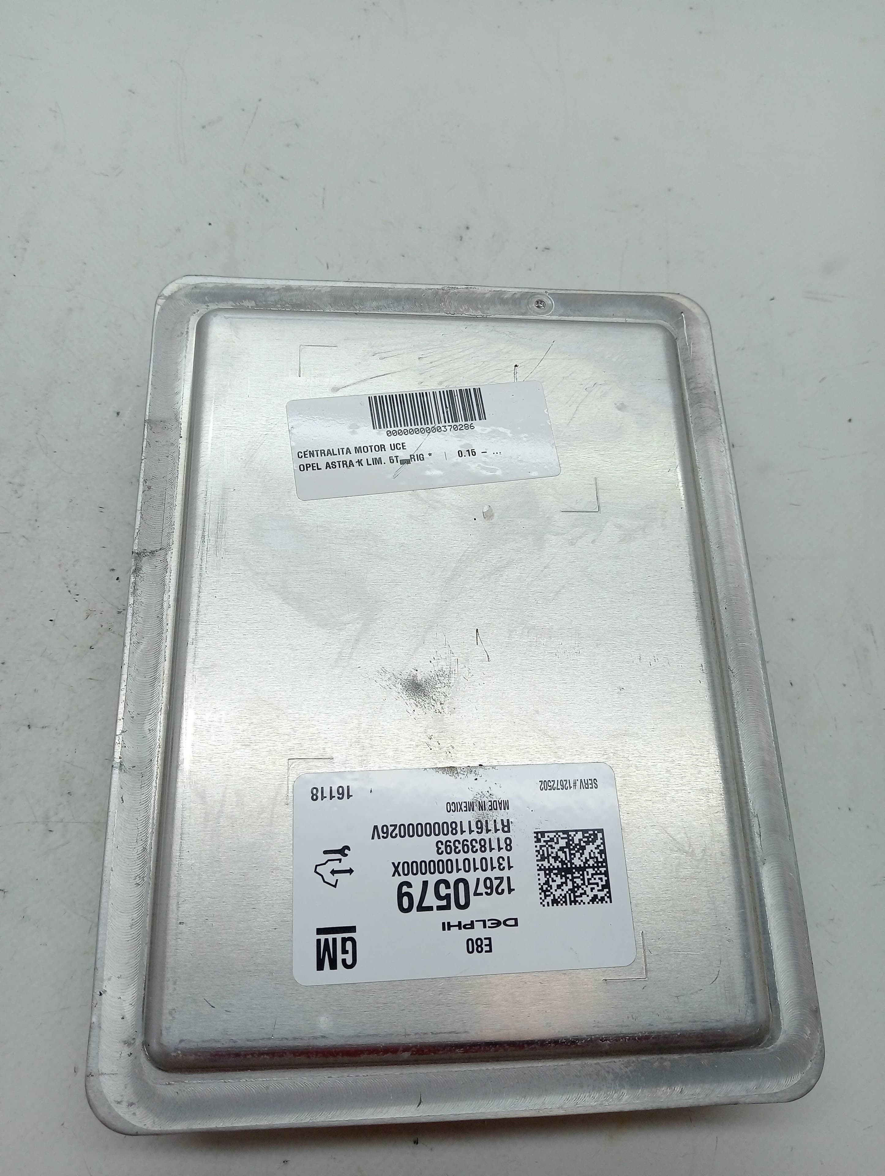 Centralita motor uce OPEL ASTRA K LIM 2