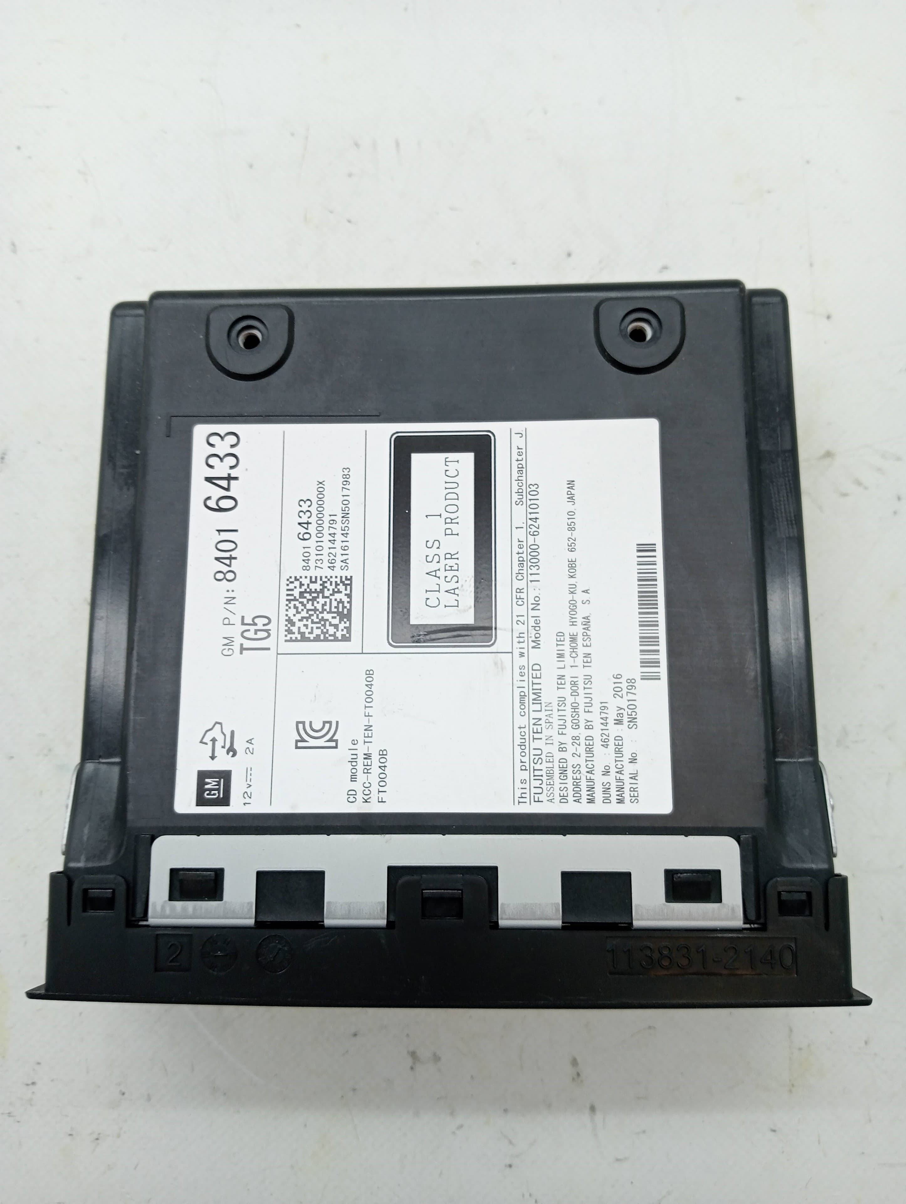 Sistema audio / radio cd OPEL ASTRA K LIM 3