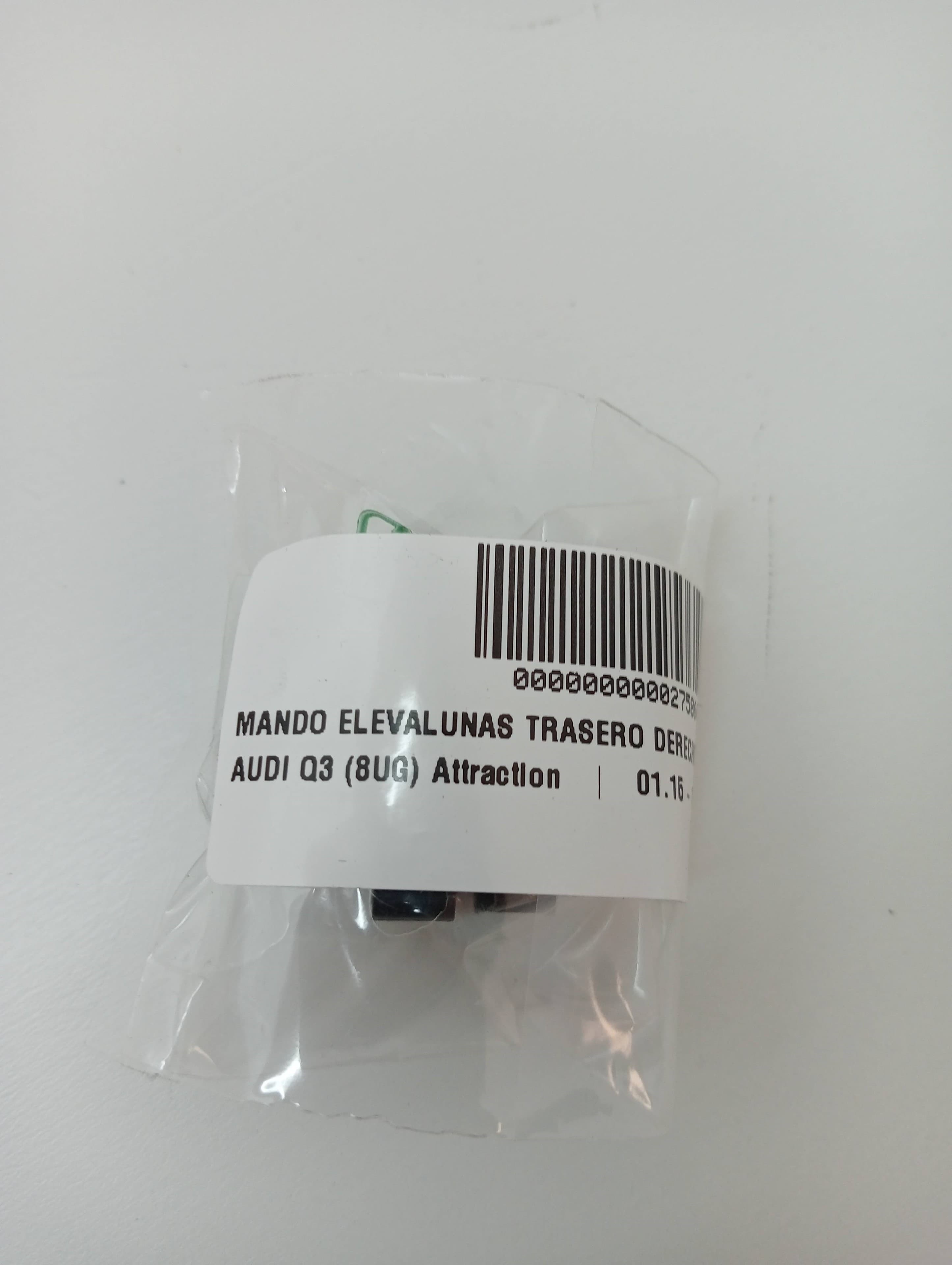 Mando elevalunas trasero derecho AUDI Q3 (8UG) 2