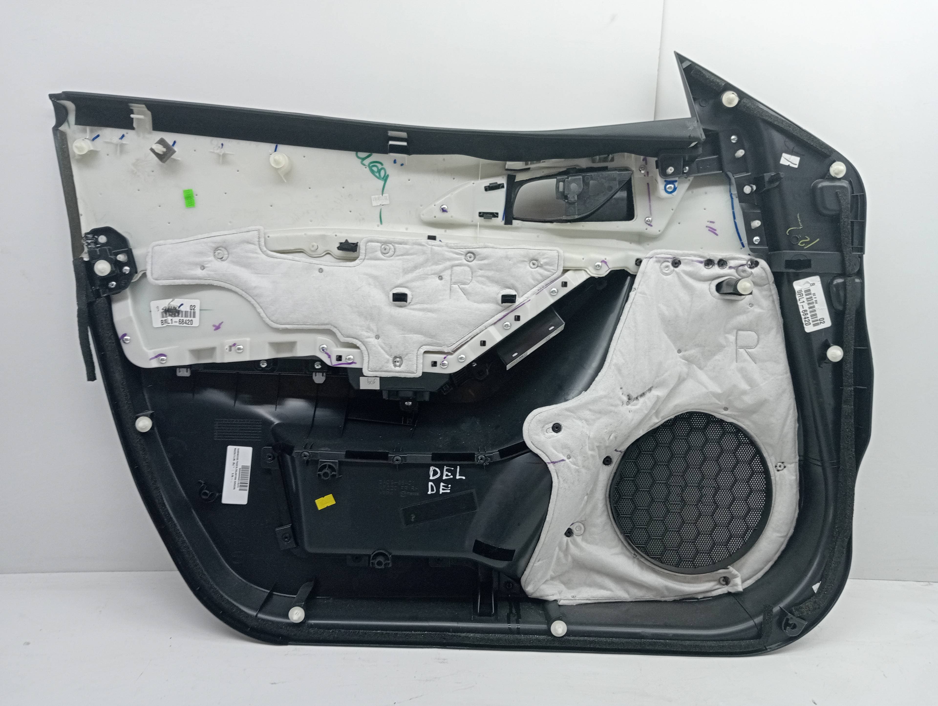 Guarnecido puerta delantera derecha MAZDA 3 (BM, BN) 2