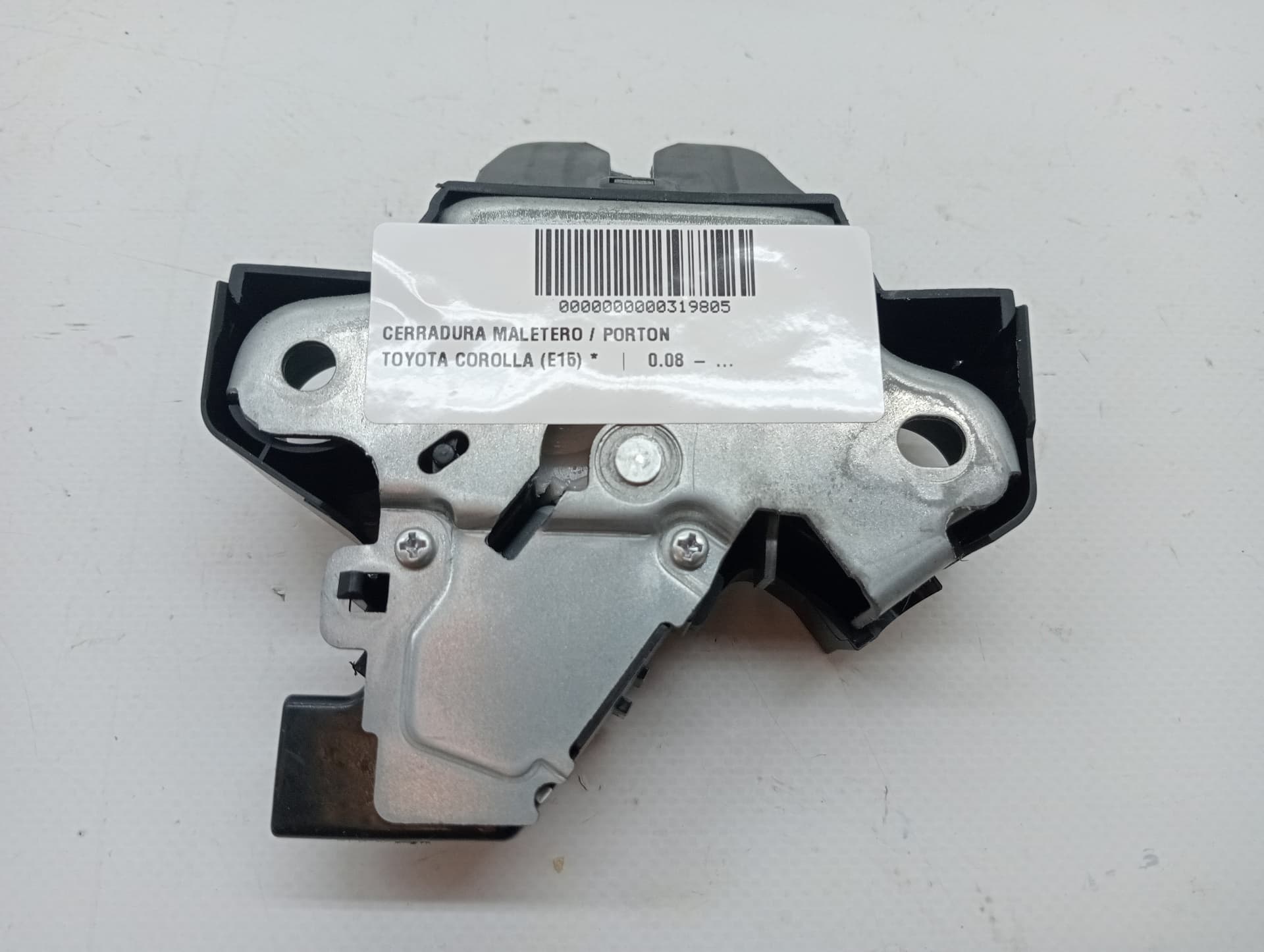 Cerradura maletero / porton TOYOTA COROLLA (E15)