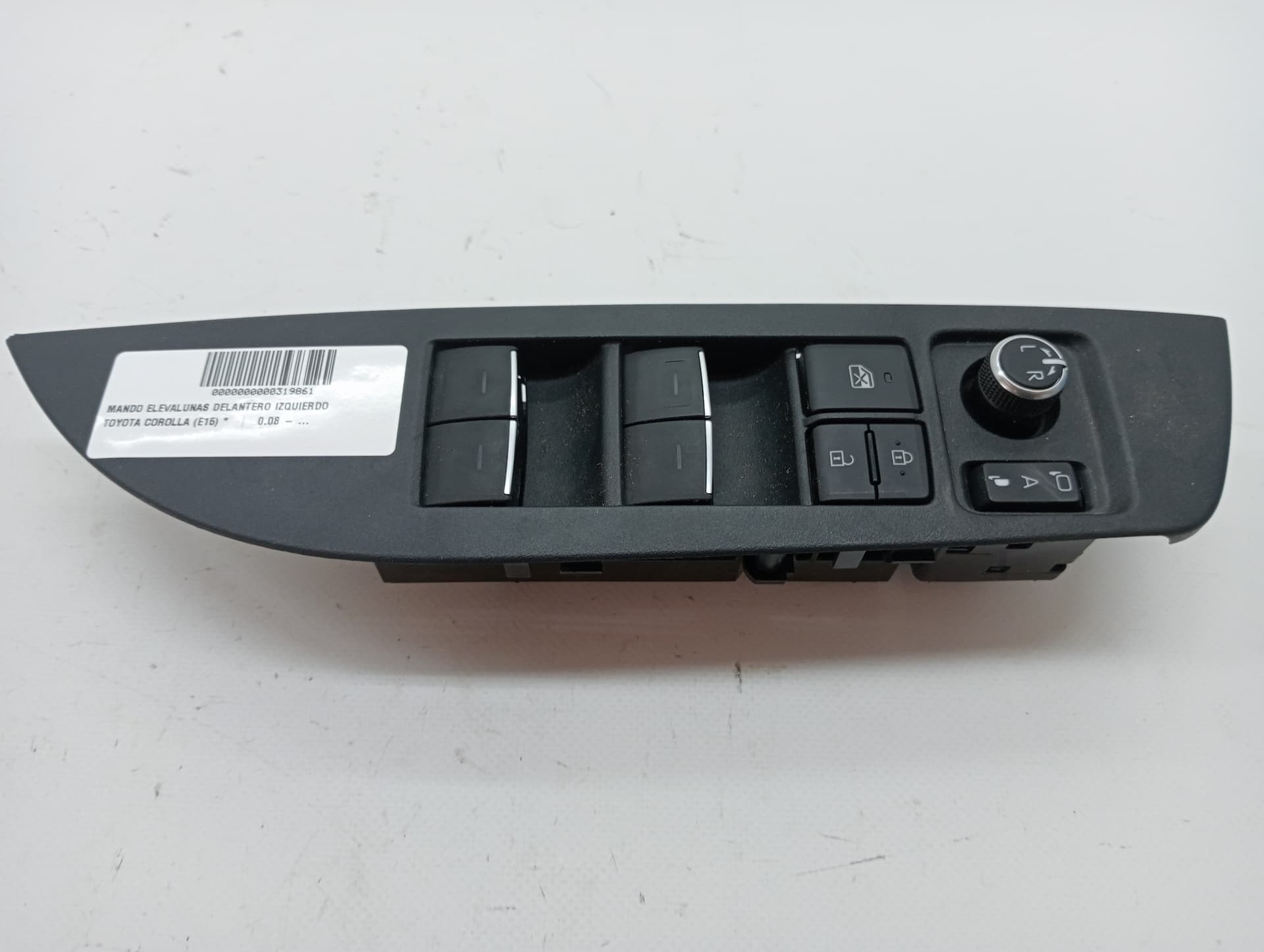 Mando elevalunas delantero izquierdo TOYOTA COROLLA (E15)