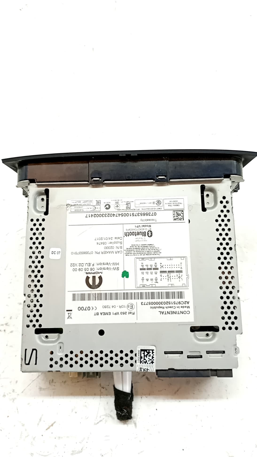 Sistema audio / radio cd FIAT DOBLO 4