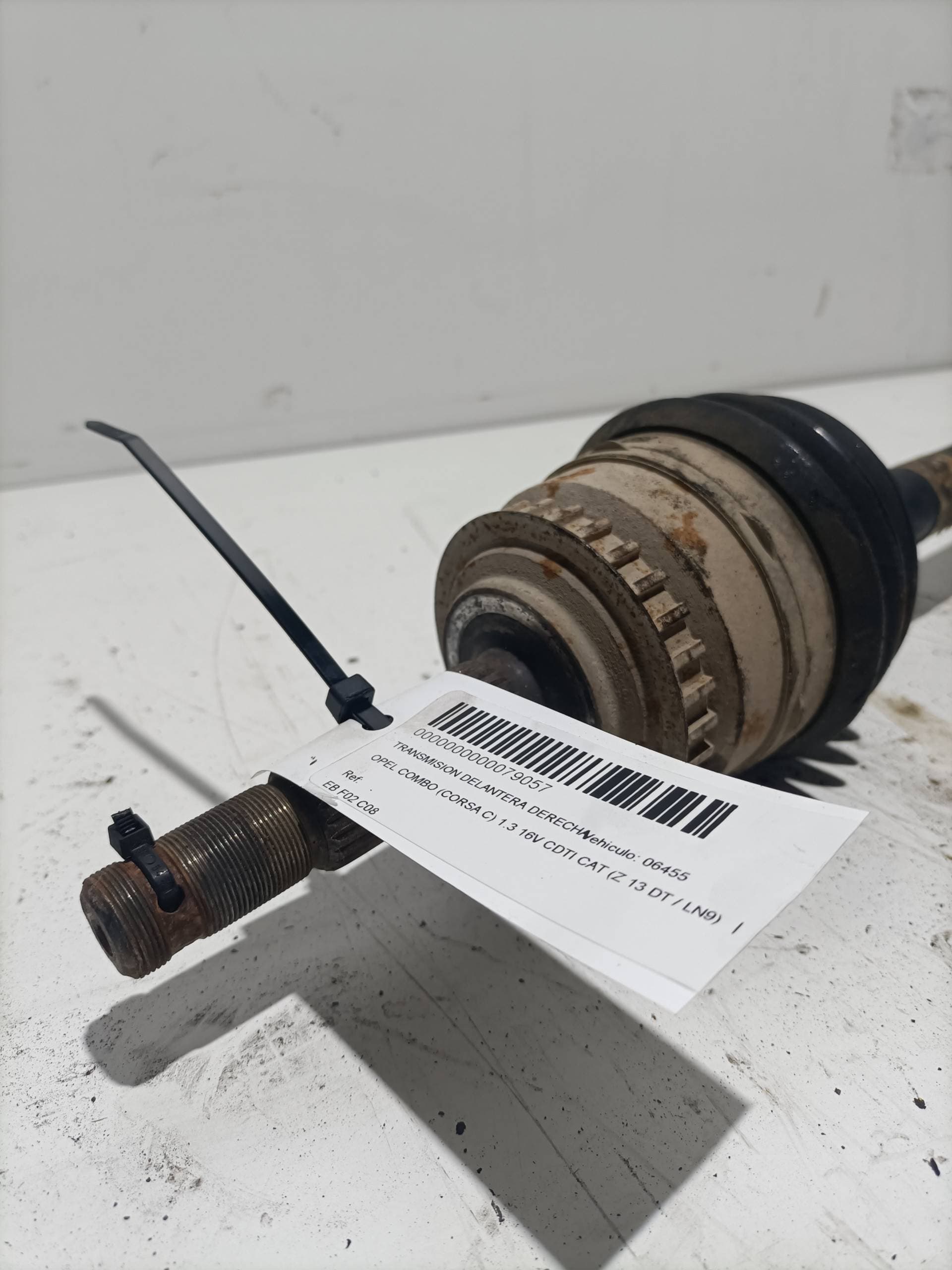 Transmision delantera derecha OPEL COMBO (CORSA C) 4
