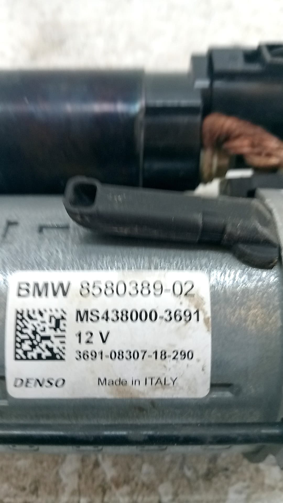 Motor arranque MINI 2