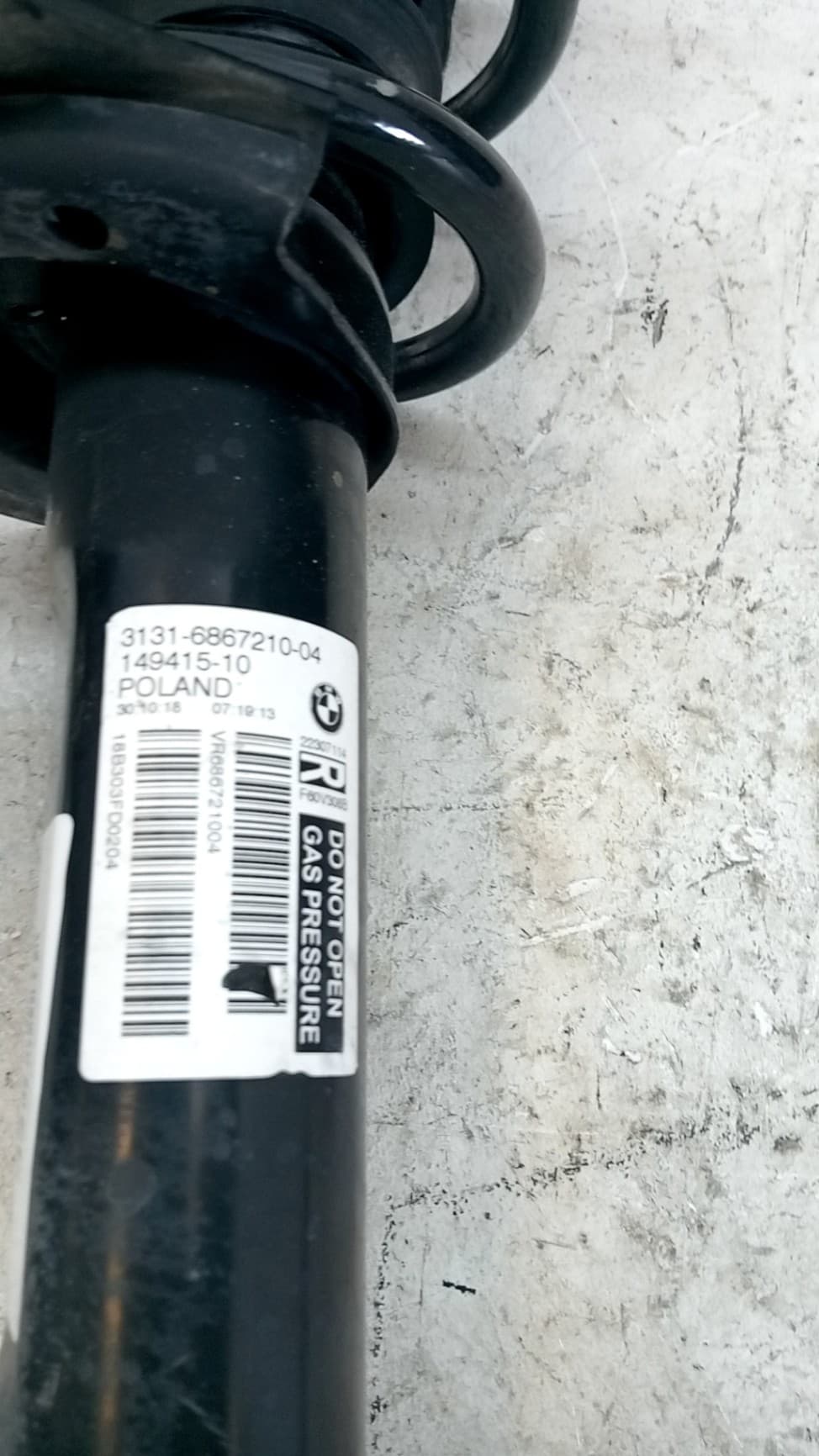 Amortiguador delantero derecho MINI 3