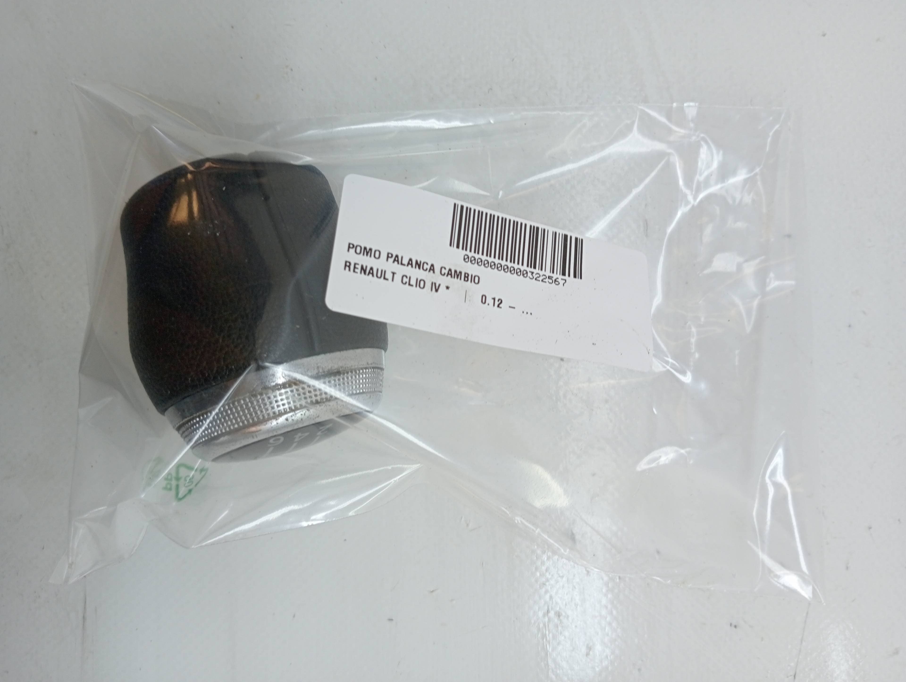 Pomo palanca cambio RENAULT CLIO IV 2