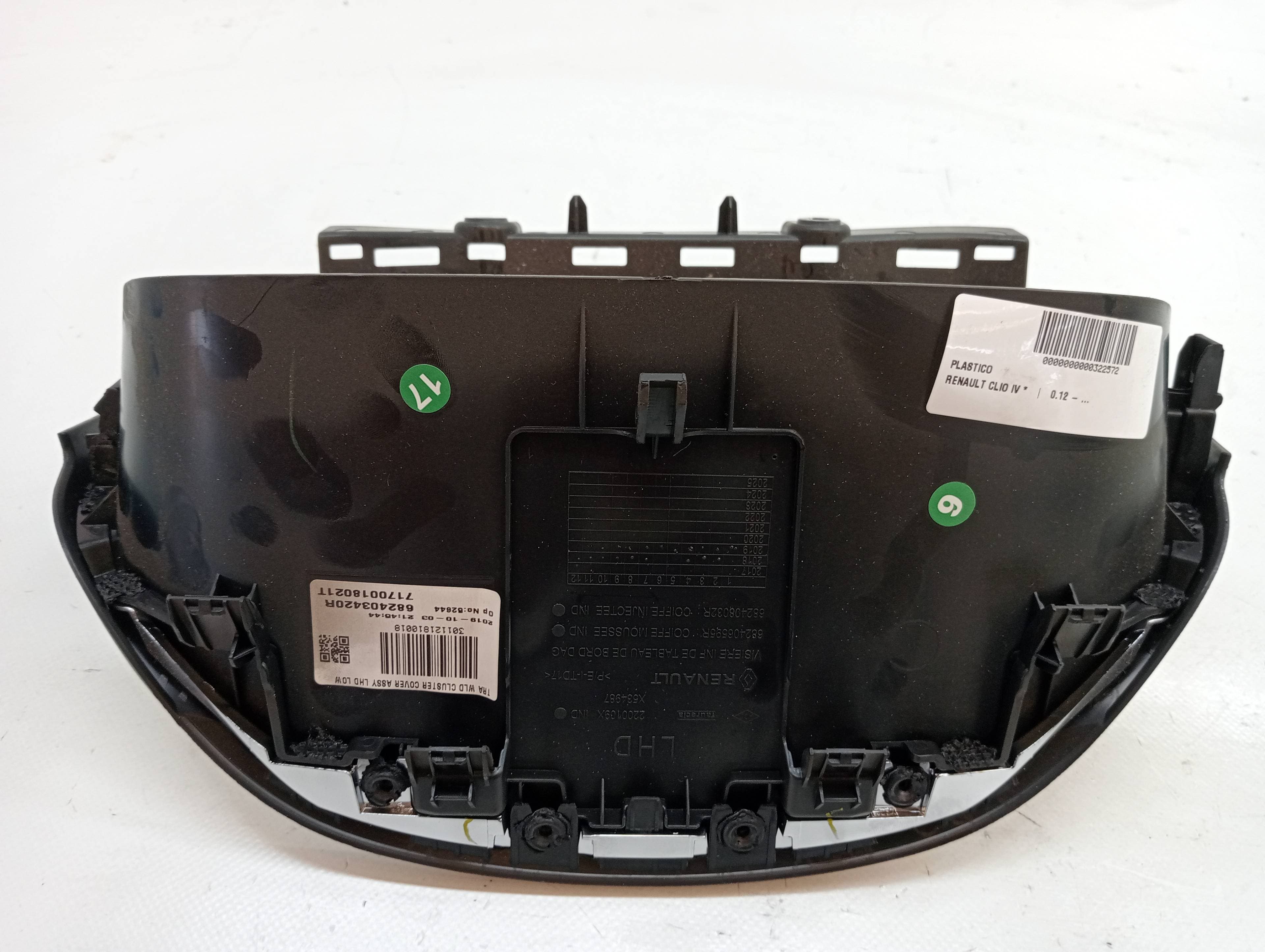 Plastico RENAULT CLIO IV 2
