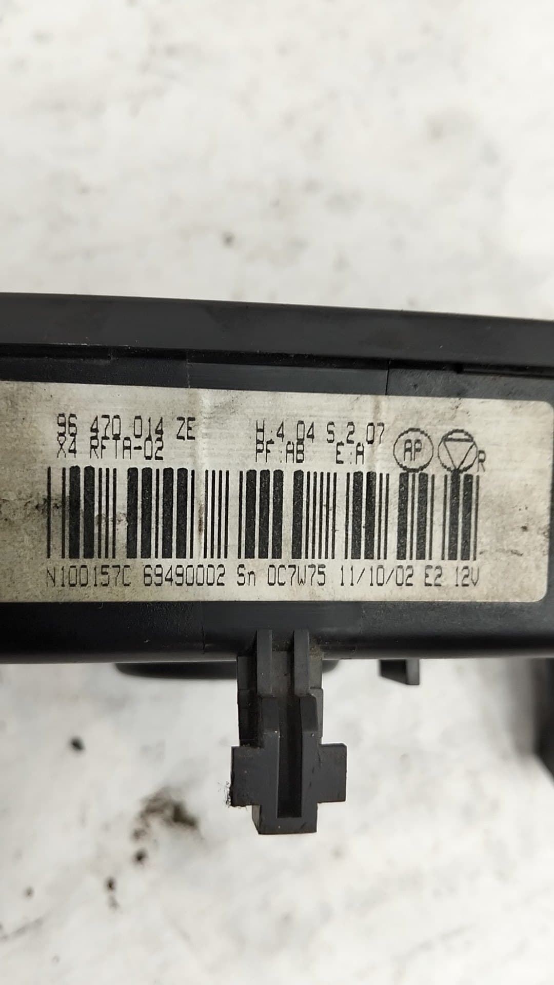 Mando climatizador CITROEN C5 II BREAK (RE_) 2