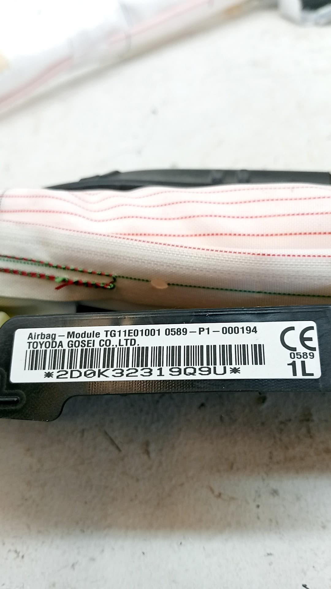 Airbag cortina delantero izquierdo LEXUS UX 2