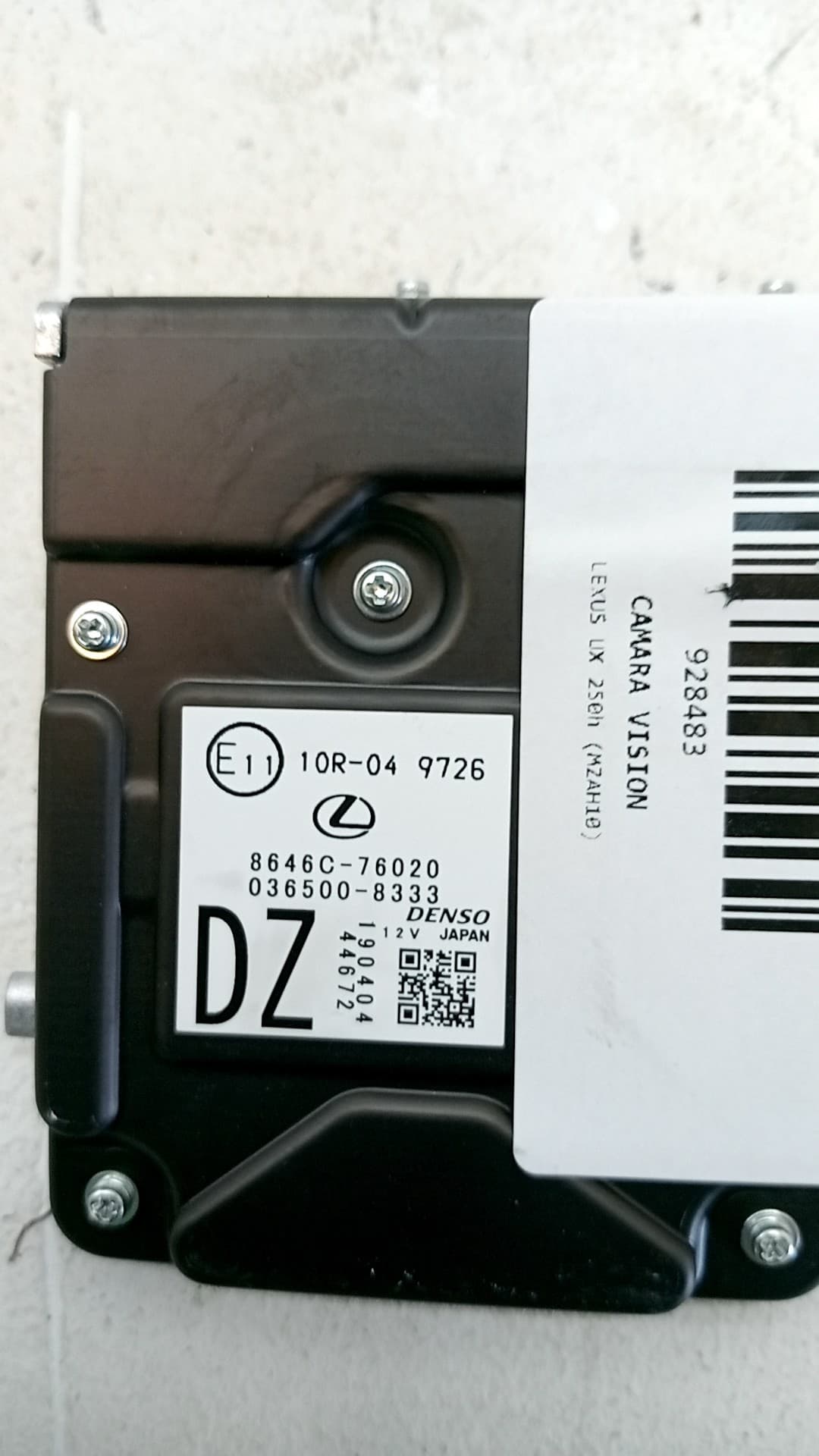 Camara vision LEXUS UX 3