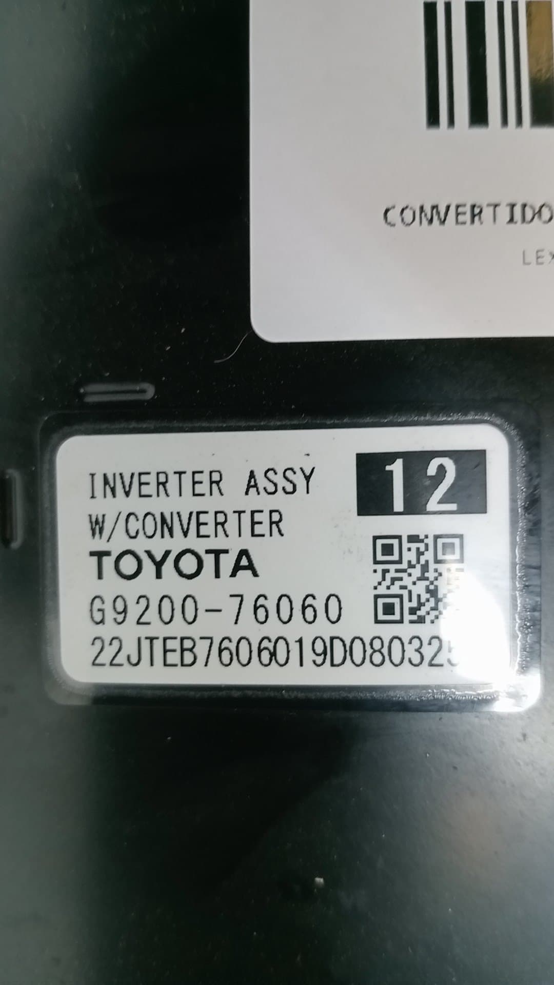 Recambio LEXUS UX ref. G920079045 2