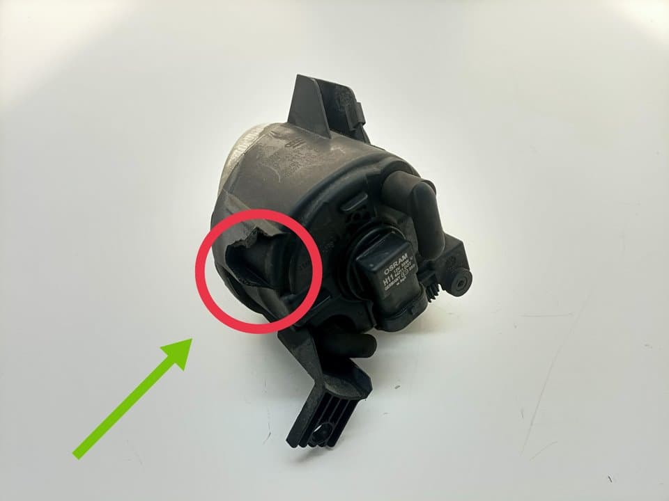 Faro antiniebla izquierdo AUDI A4 BERLINA (8E) 5