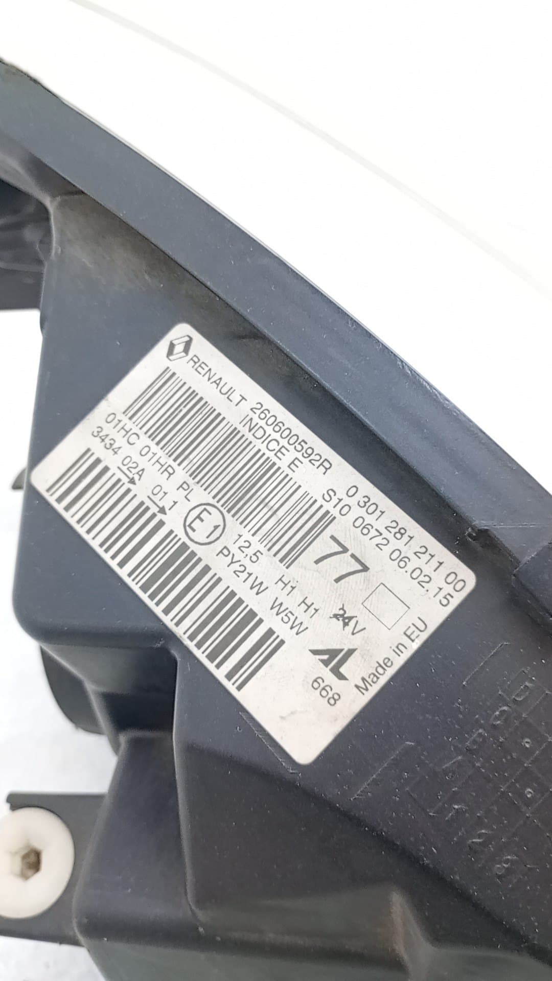 Faro izquierdo RENAULT CAPTUR 2