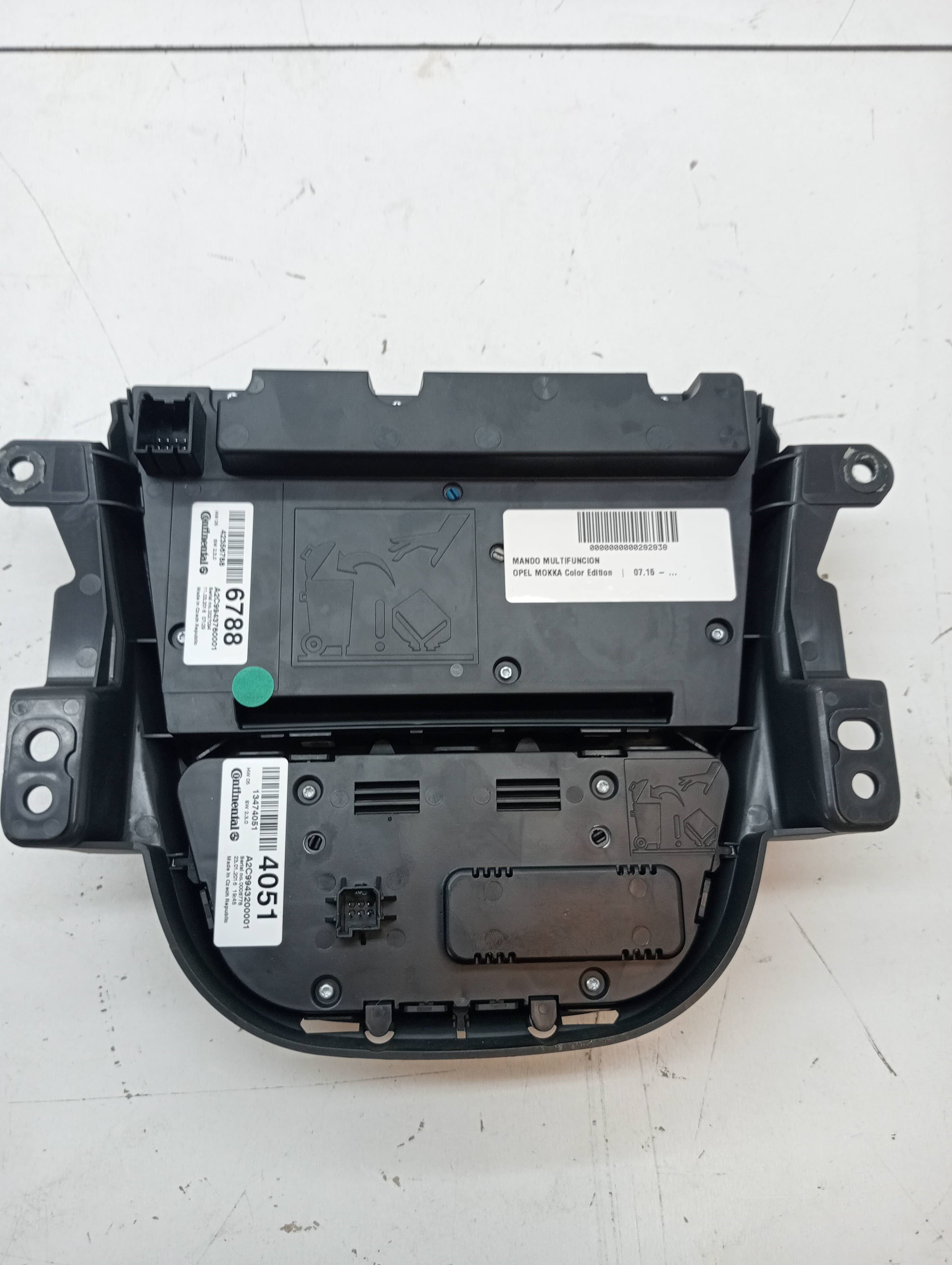 Mando multifuncion OPEL MOKKA / MOKKA X (J13) 2