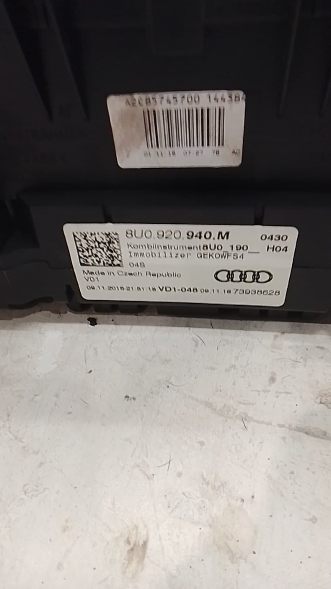 Cuadro instrumentos AUDI Q3 (8U) 2