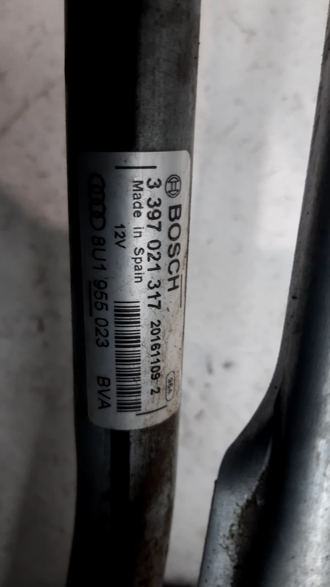Motor limpia delantero AUDI Q3 (8U) 3